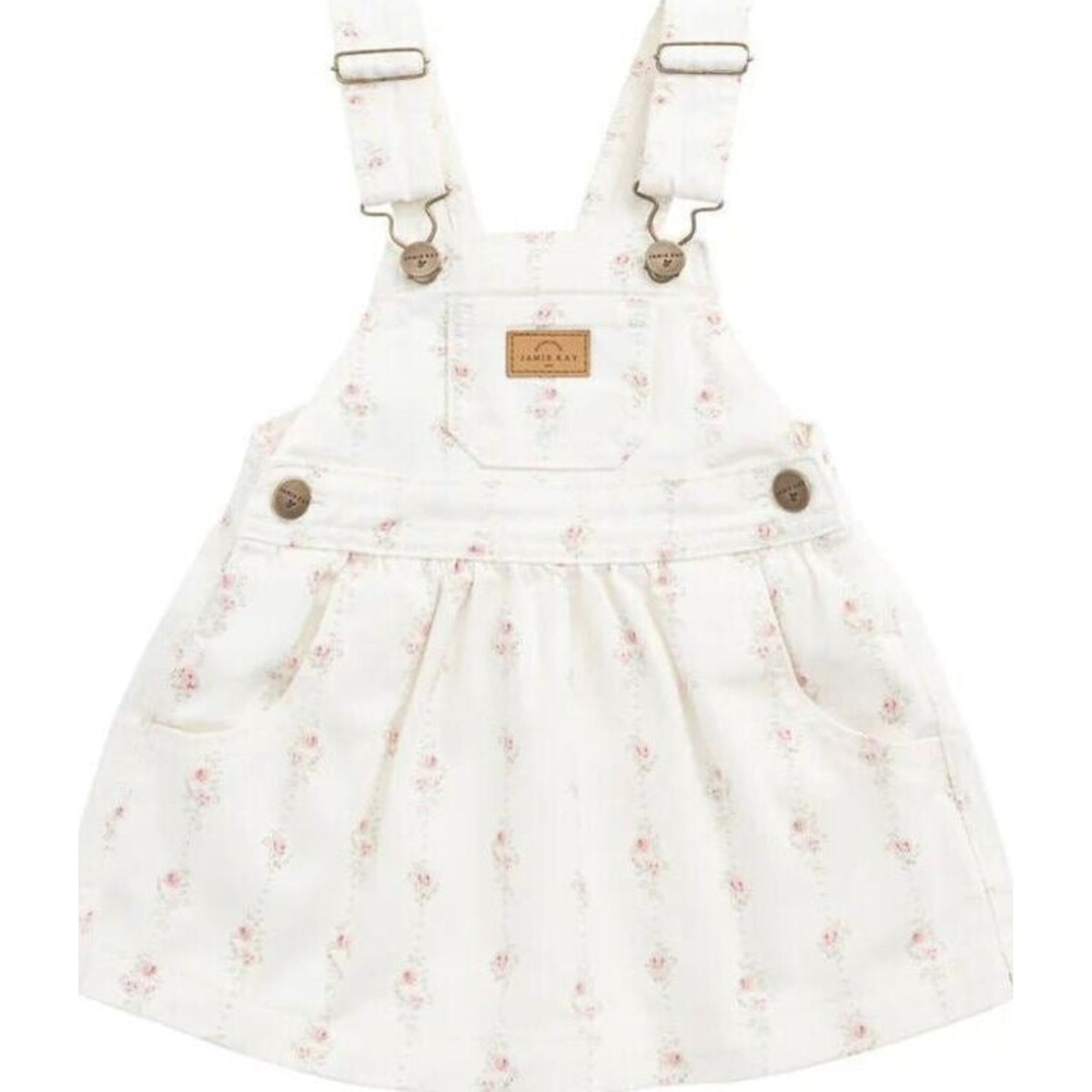 Jamie Kay Norah Overall Dress Rose Trail | Aster & Ruby