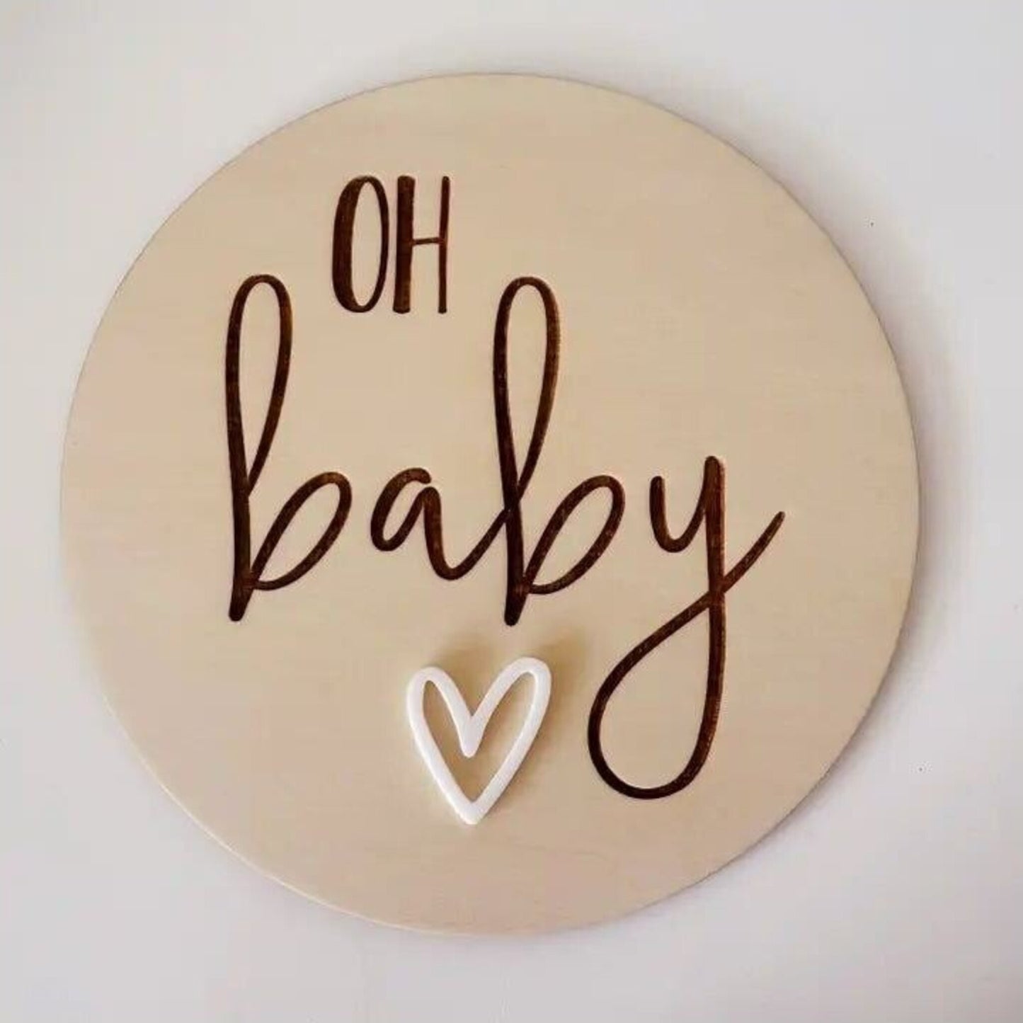 Oh Baby Heart – children's product by Timber Tinkers | Aster & Ruby
