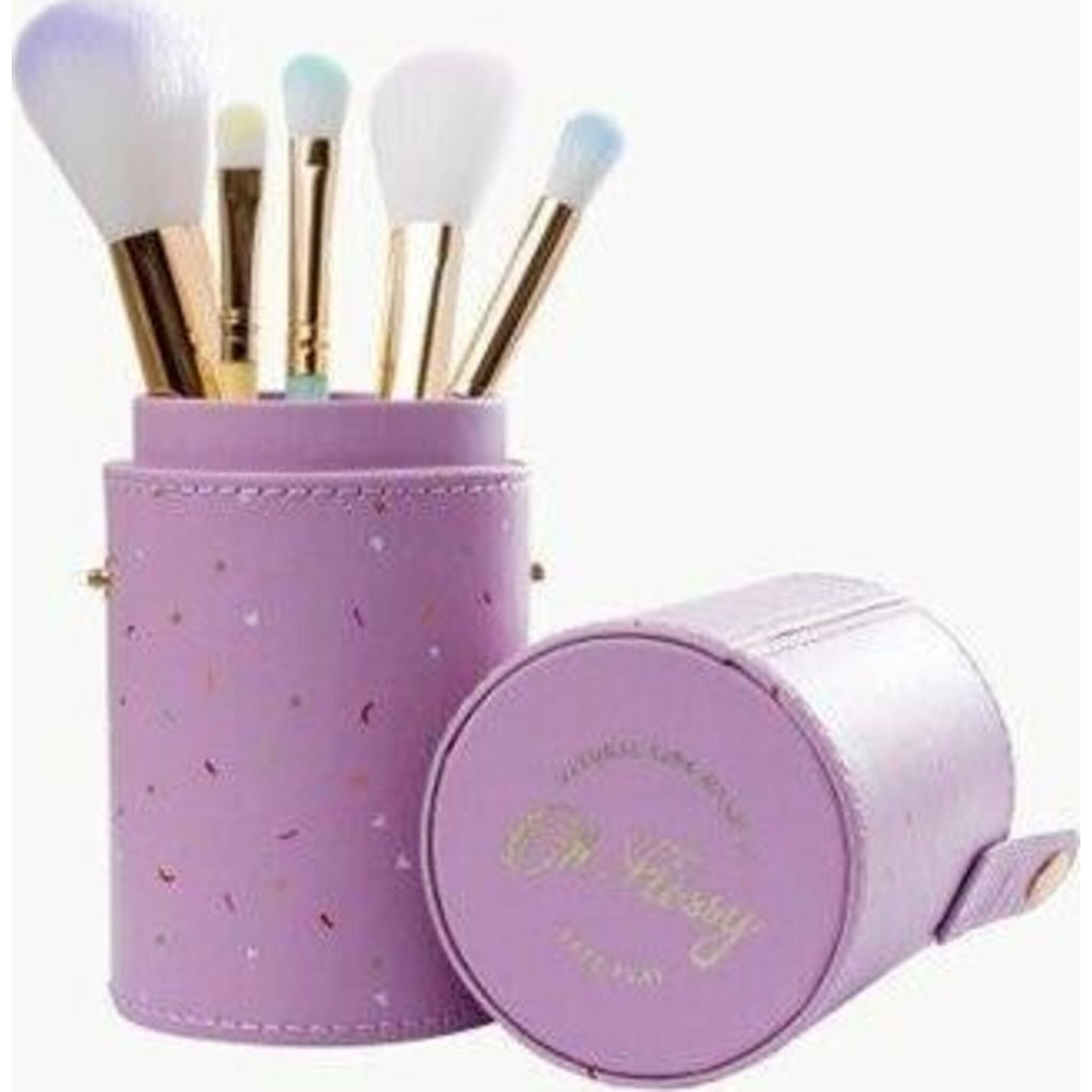 5-Piece Rainbow Makeup Brush Set – children's product by Oh Flossy | Aster & Ruby