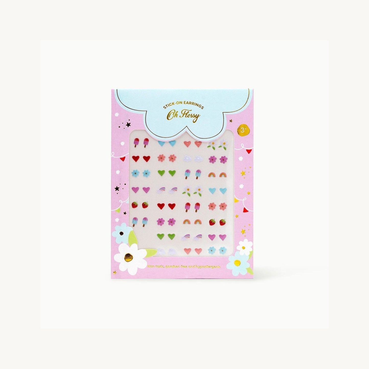 Kids Stick-On Earrings – children's product by Oh Flossy | Aster & Ruby