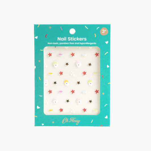 Oh Flossy Nail Stickers Under The Sea - Aster & Ruby