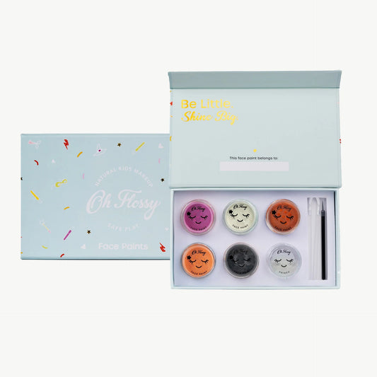 Oh Flossy Wild Wonders Kids Face Paint Set - Aster & Ruby