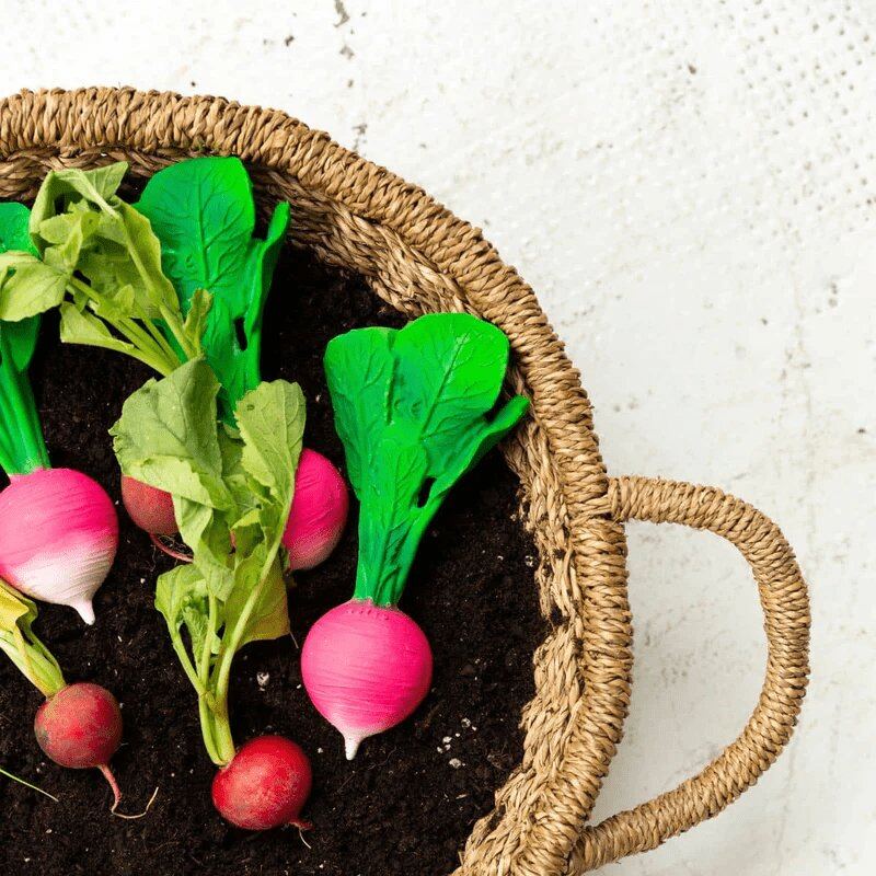 Oli & Carol Baby Teether - Ramona the Radish – Aster & Ruby