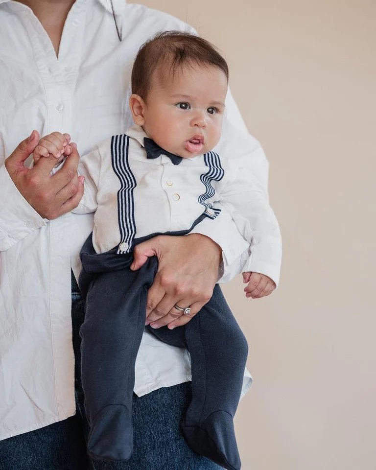 Oliver Gentleman Onesie - Aster & Ruby