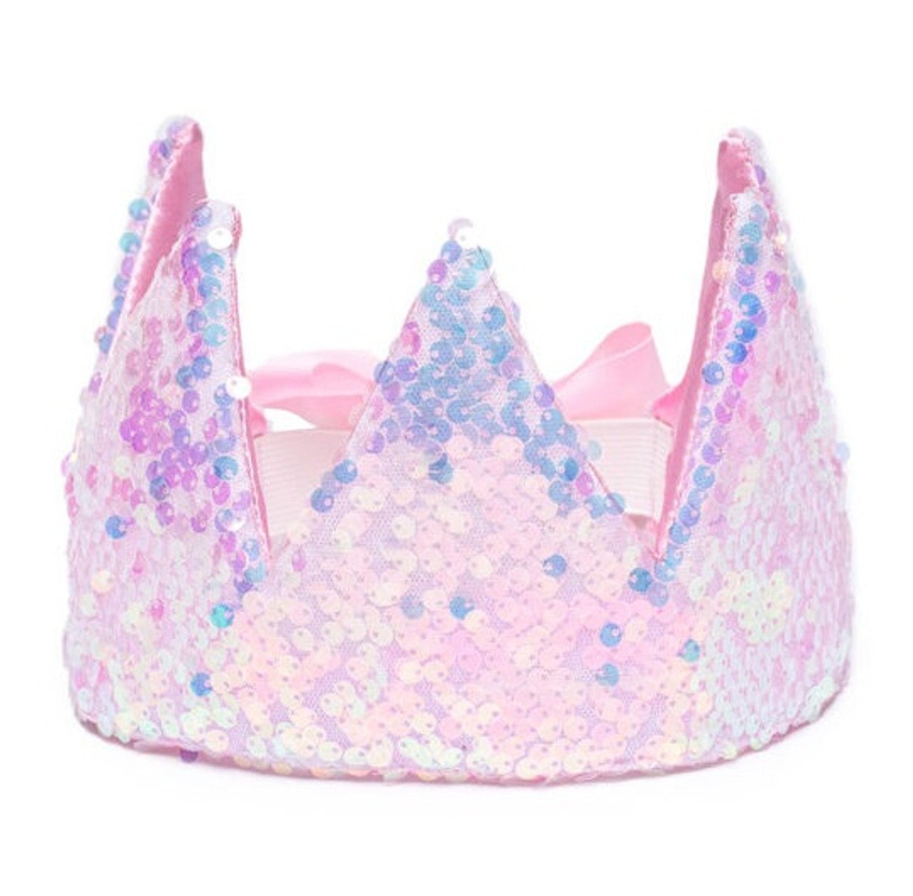 Ombre Sequins Crown - Aster & Ruby