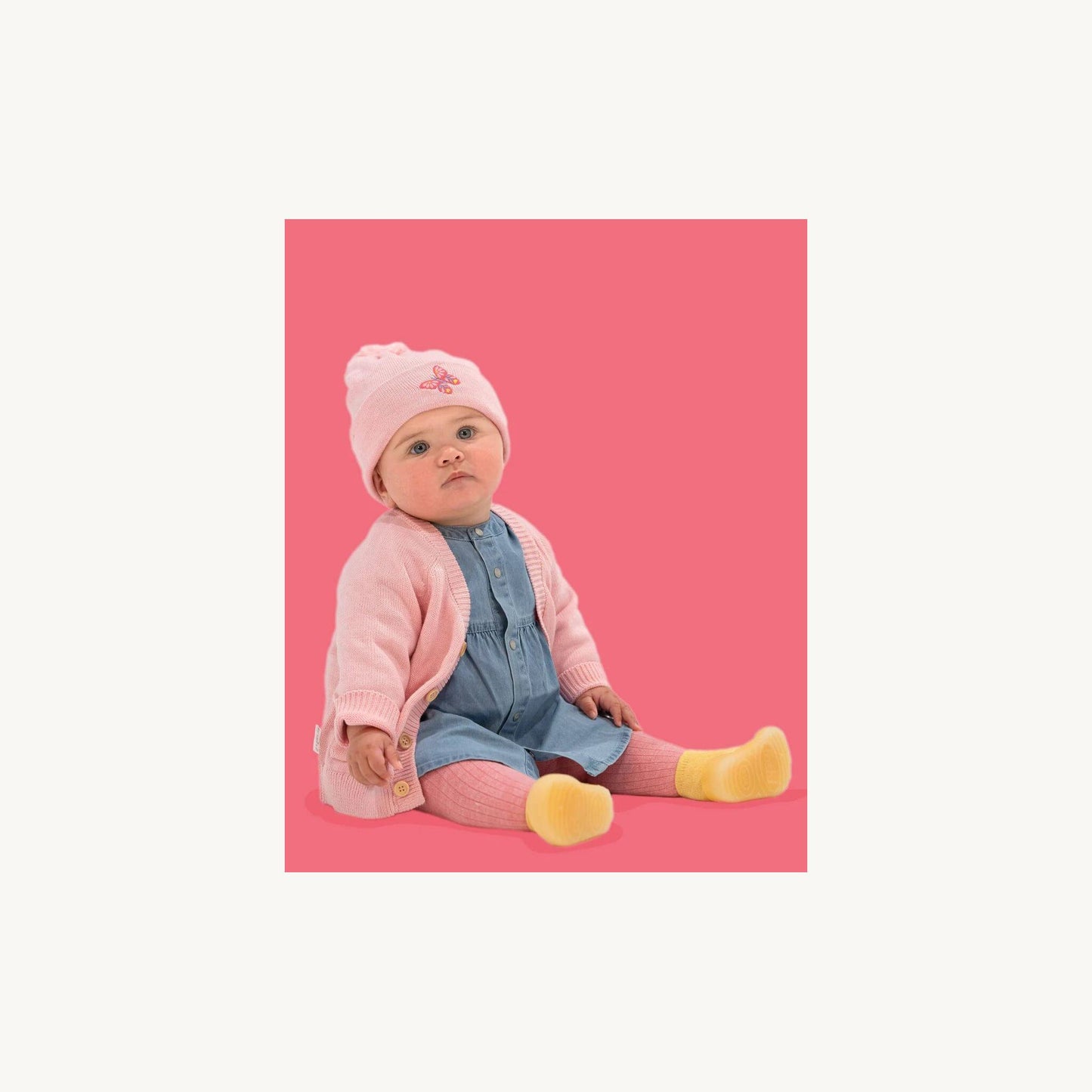 Organic Beanie Storytime Butterfly – children's product by Toshi | Aster & Ruby