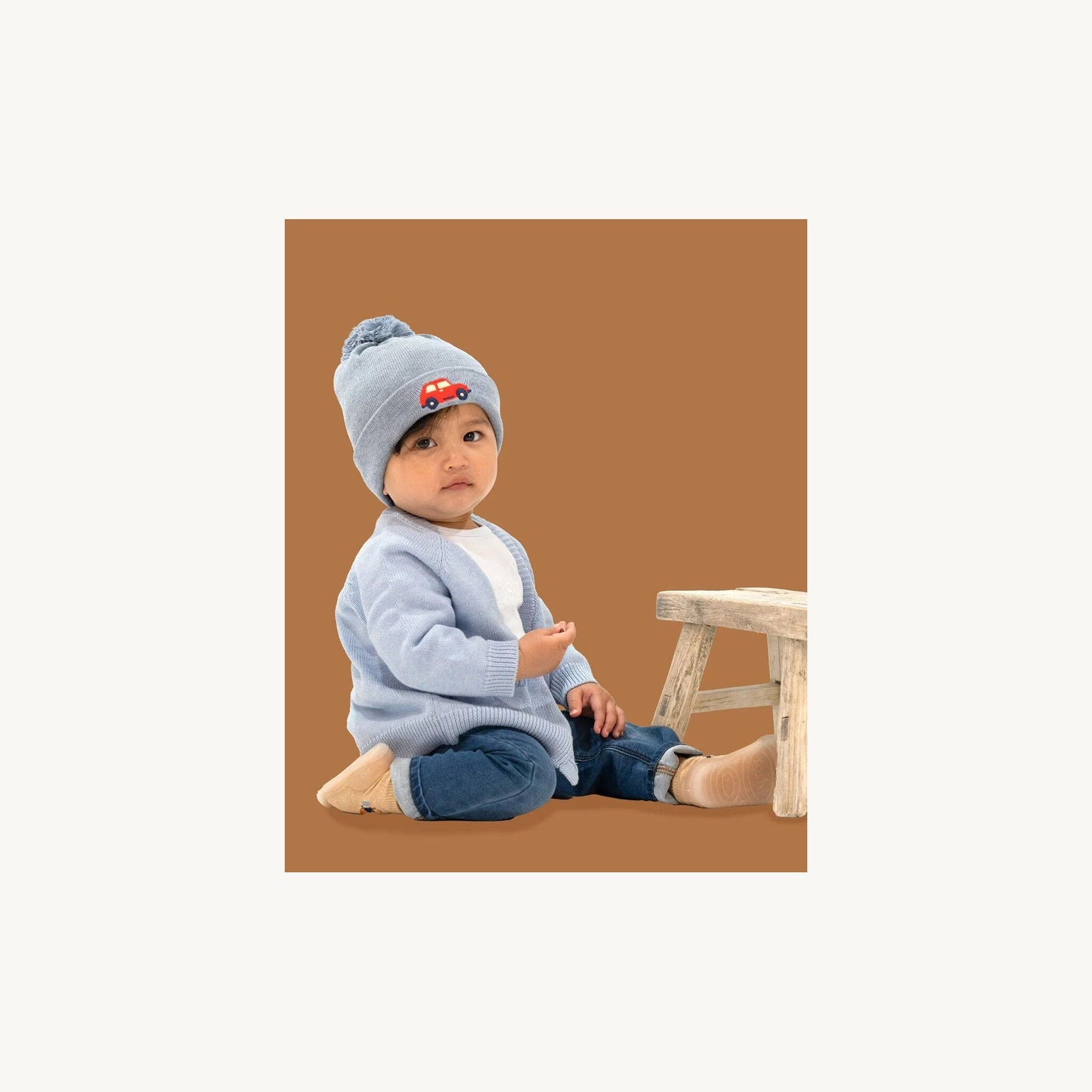 Toshi Organic Beanie Storytime Racer | Aster & Ruby