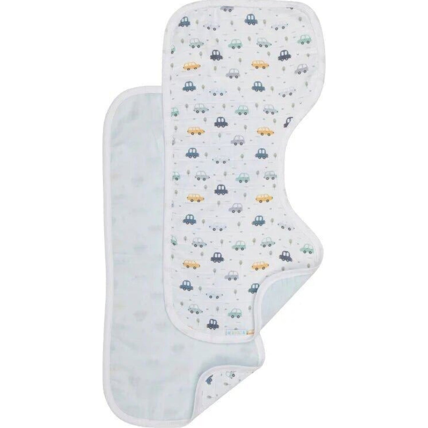 Organic Burp Cloth 2pk Beep Beep – children's product by All4Ella | Aster & Ruby