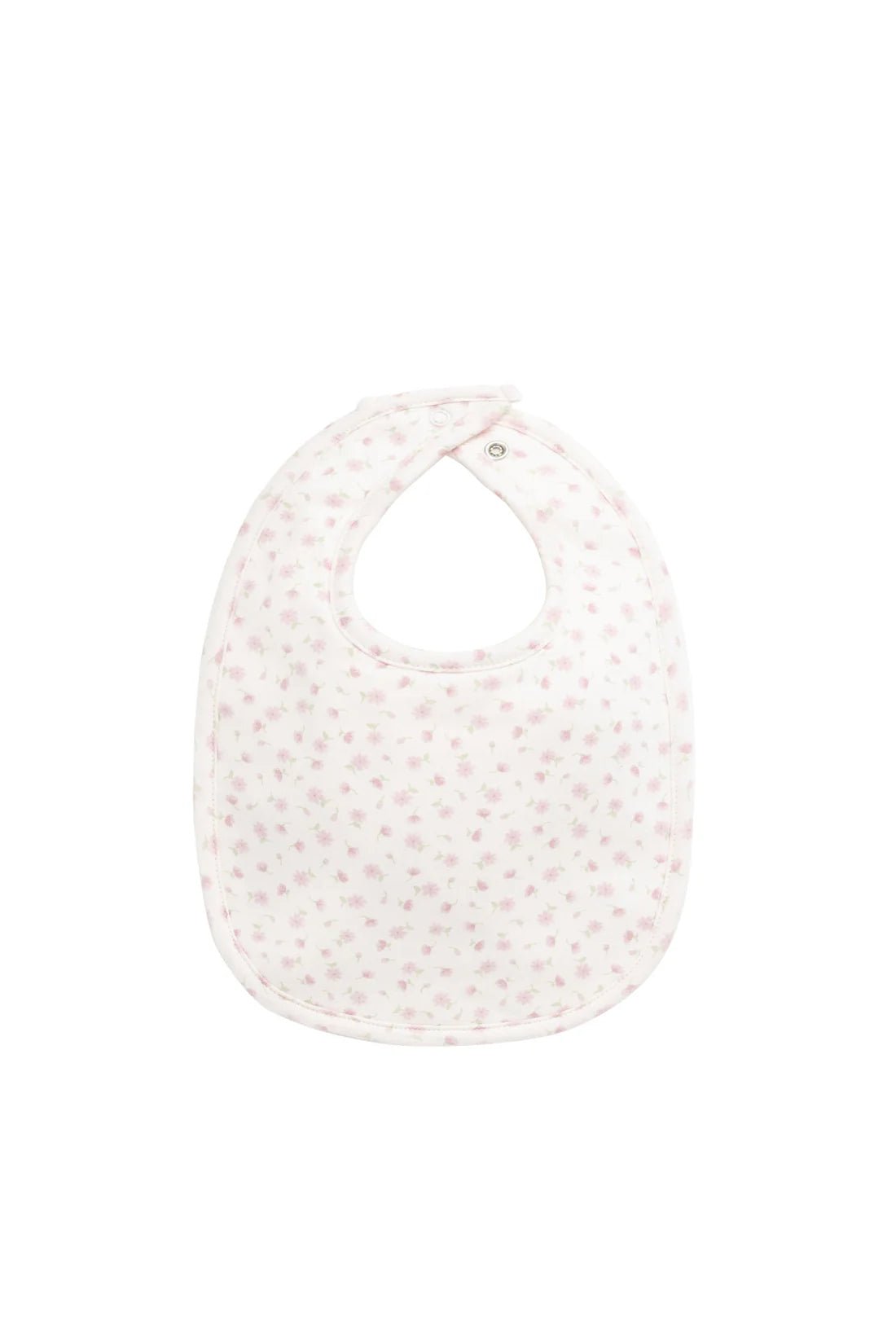 Organic Cotton Bib Victoria Blush - Aster & Ruby