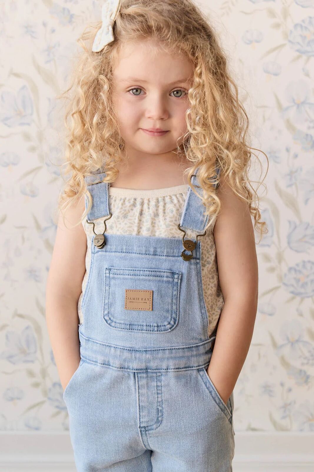 Organic Cotton Casey Top - Elodie Whisper White – 1, 2, 3 – Aster & Ruby