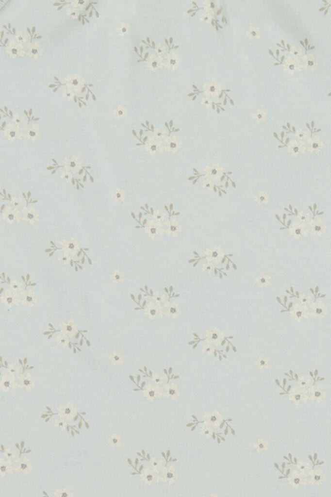 Organic Cotton Casey Top - Rose Floral Smoke – 1, 2, 3 – Aster & Ruby