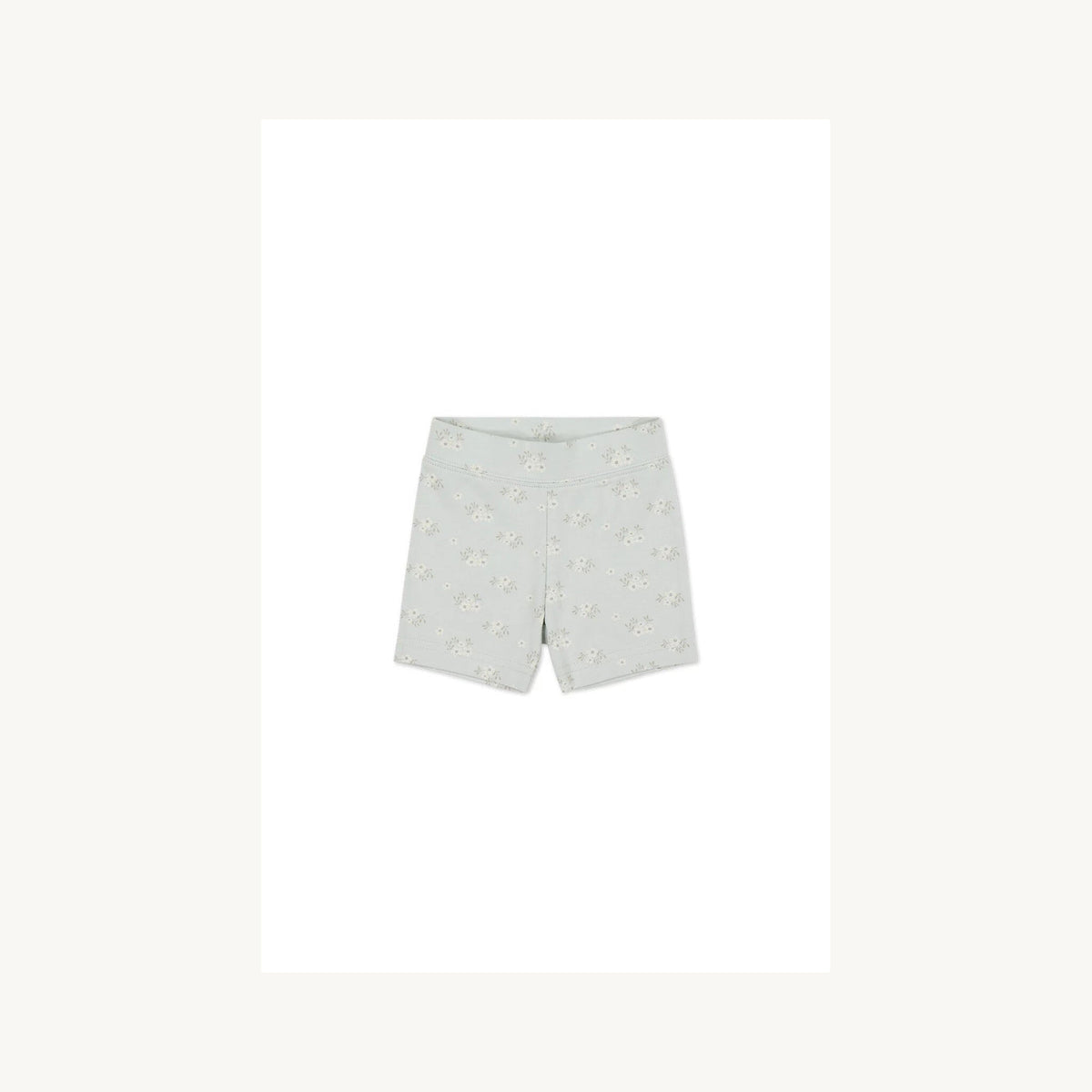 Jamie Kay Organic Cotton Everyday Bike Short - Rose Floral Smoke | Aster & Ruby