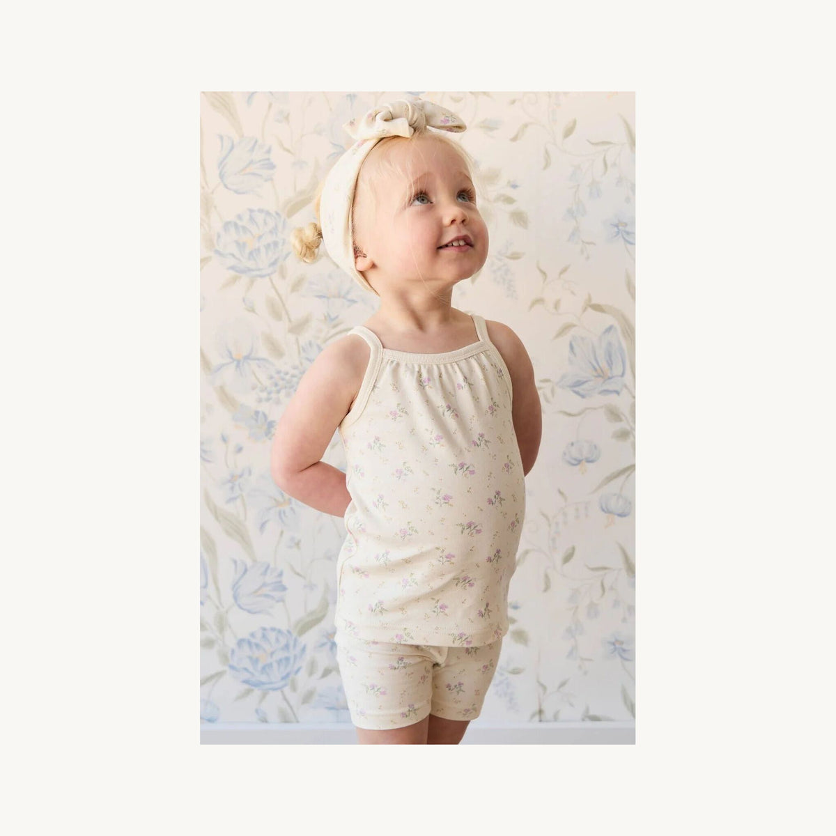 Jamie Kay Organic Cotton Everyday Bike Short - Thelma Orchid | Aster & Ruby
