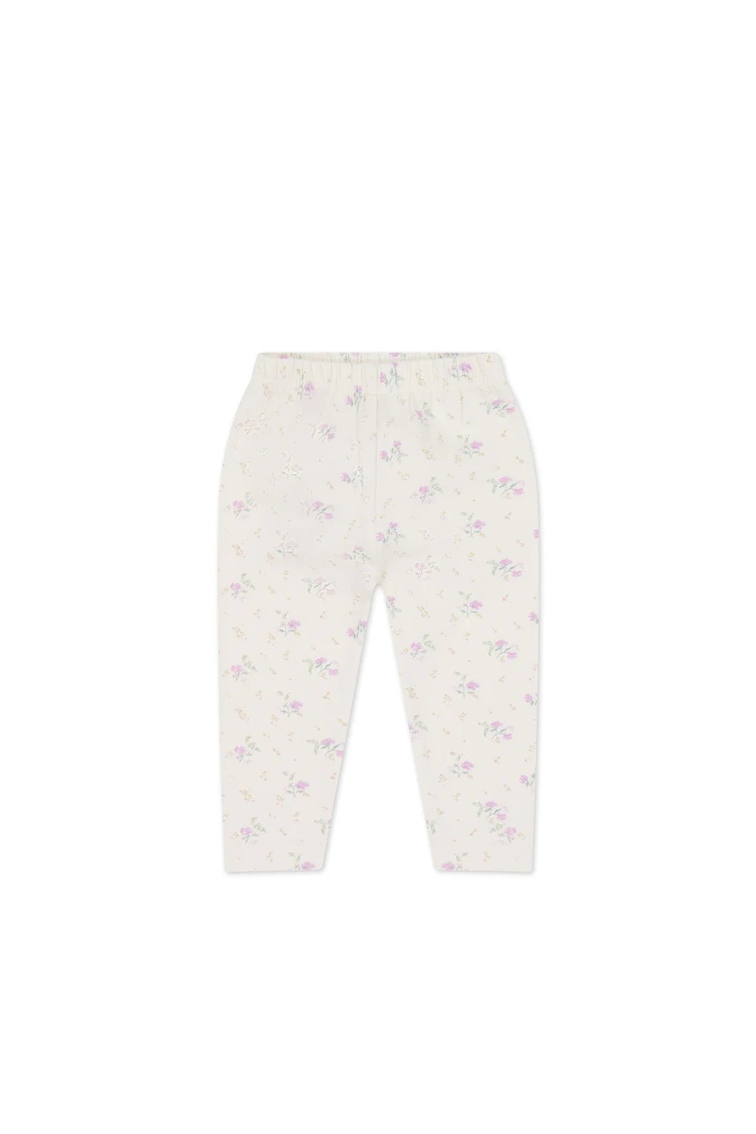 Organic Cotton Everyday Legging - Thelma Orchid - Aster & Ruby