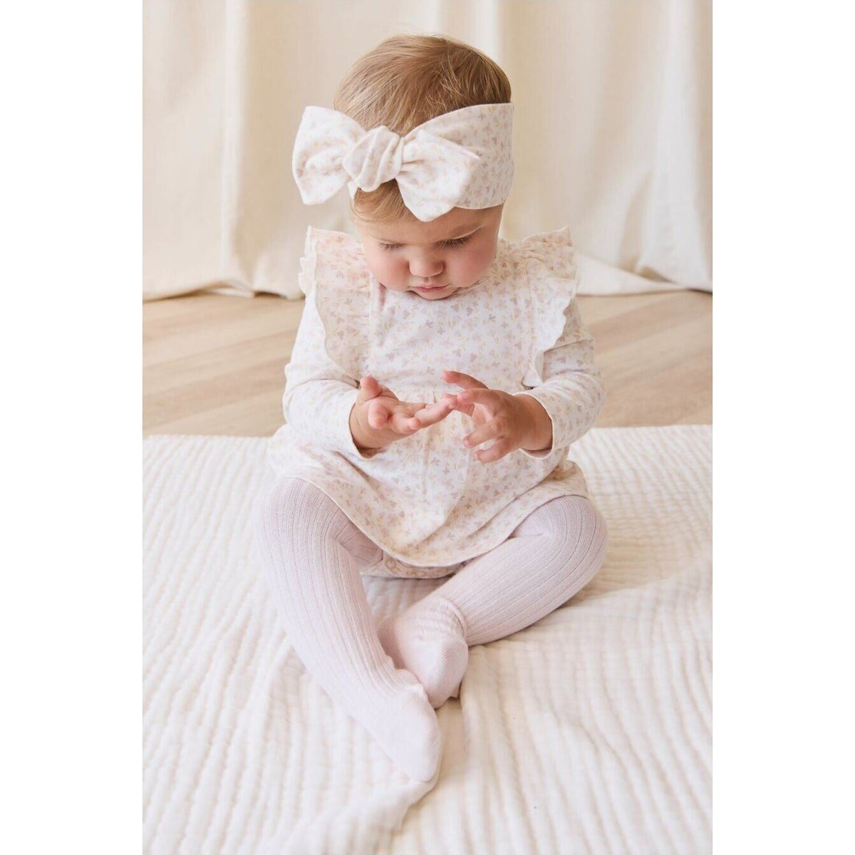 Jamie Kay Organic Cotton Headband Aries Mauve | Aster & Ruby