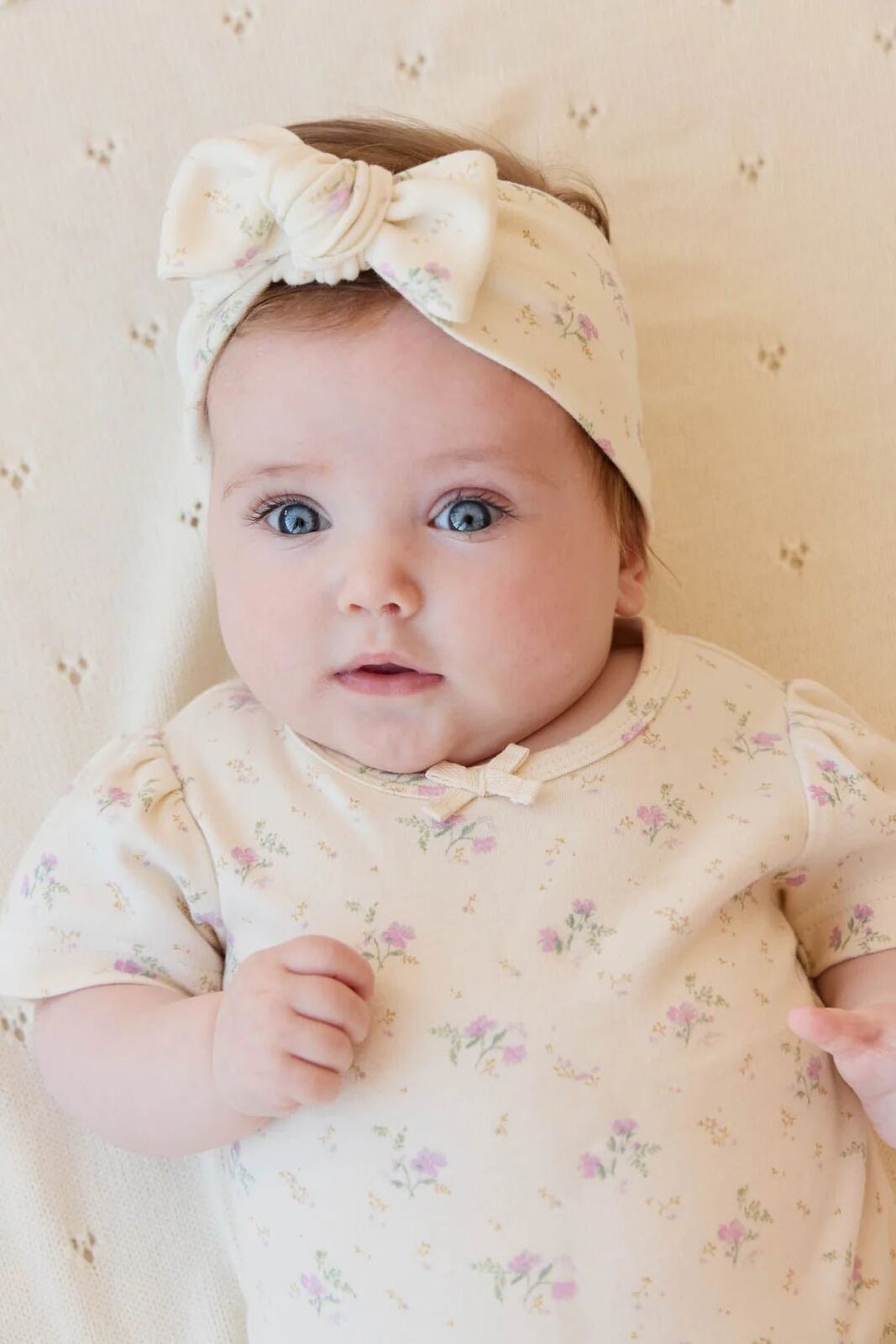 Organic Cotton Headband - Thelma Orchid – BABY, CHILD – Aster & Ruby