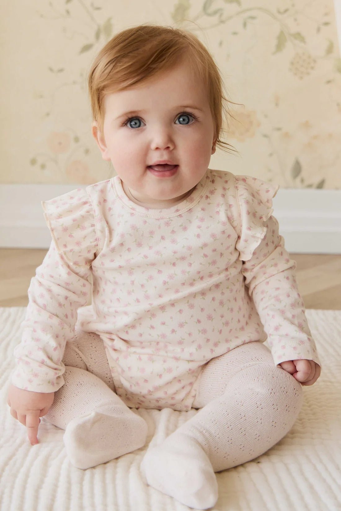 Organic Cotton Kinley Playsuit - Aster & Ruby