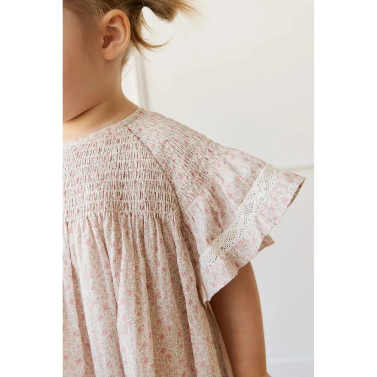 Jamie Kay Organic Cotton Malia Dress Claudette Rose | Aster & Ruby