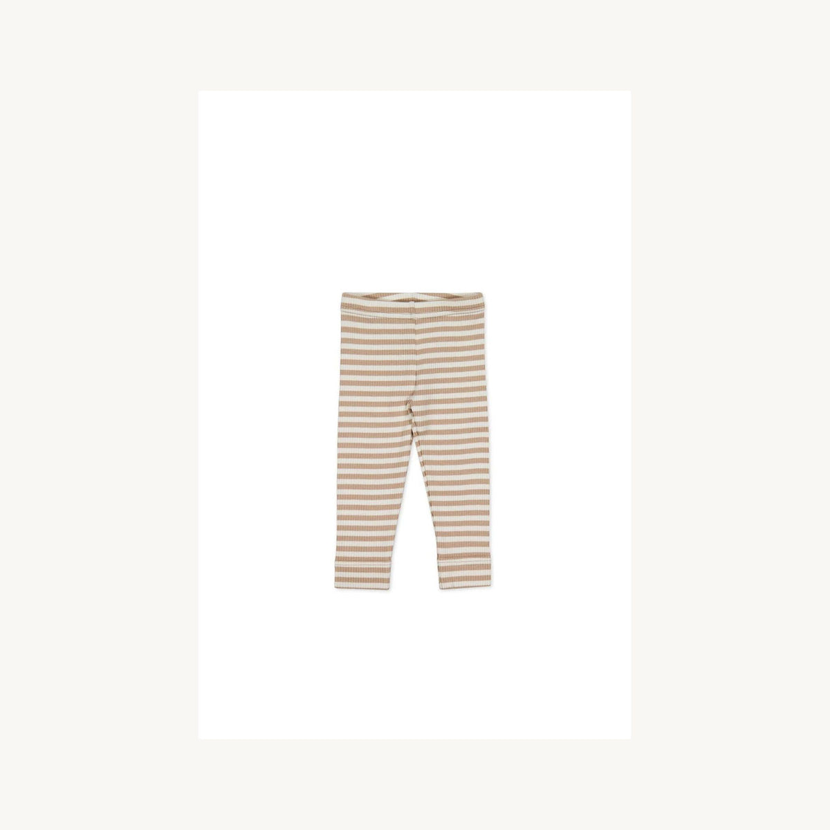 Jamie Kay Organic Cotton Modal Legging - Narrow Stripe Baker/Cloud | Aster & Ruby