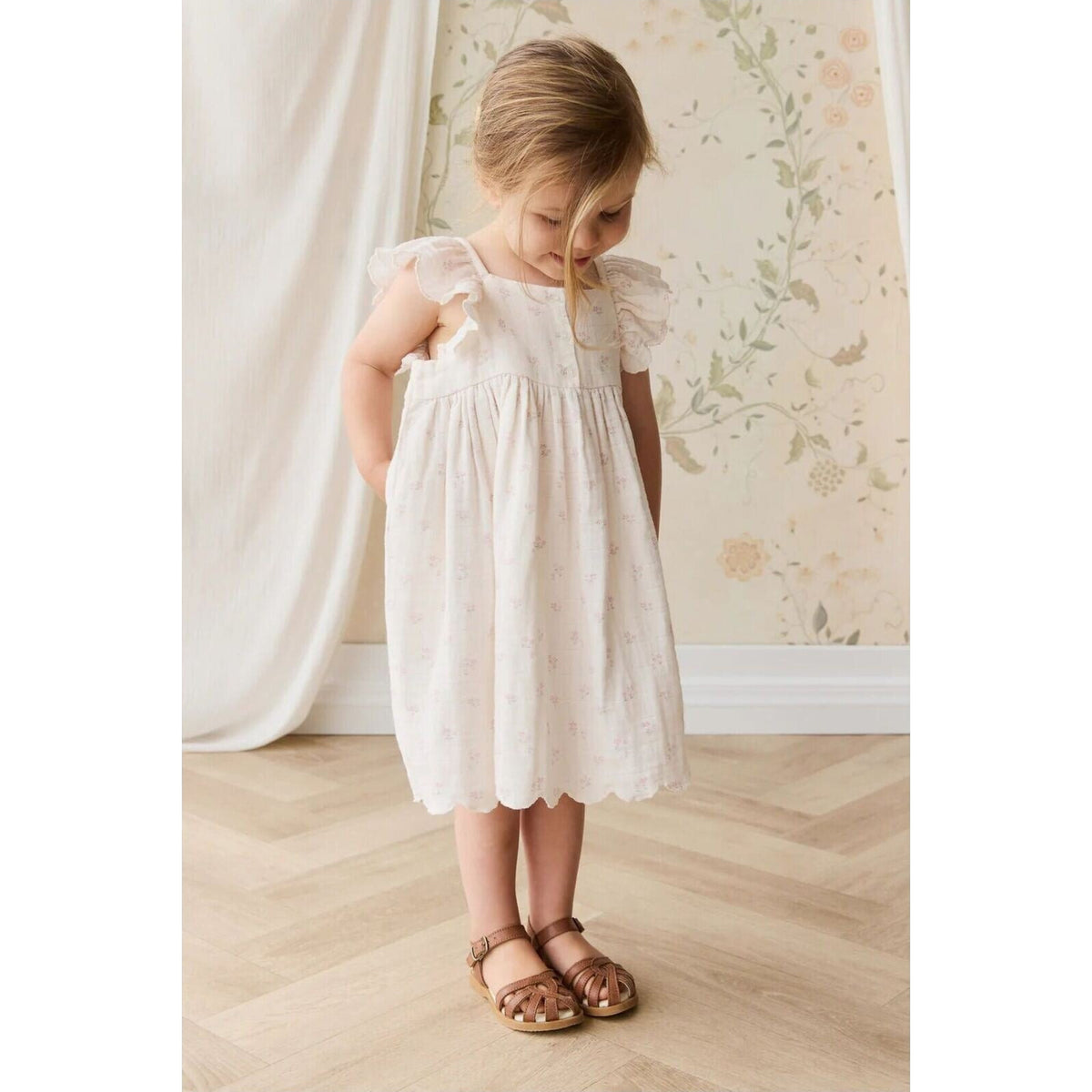 Jamie Kay Organic Cotton Muslin Annalise Dress | Aster & Ruby