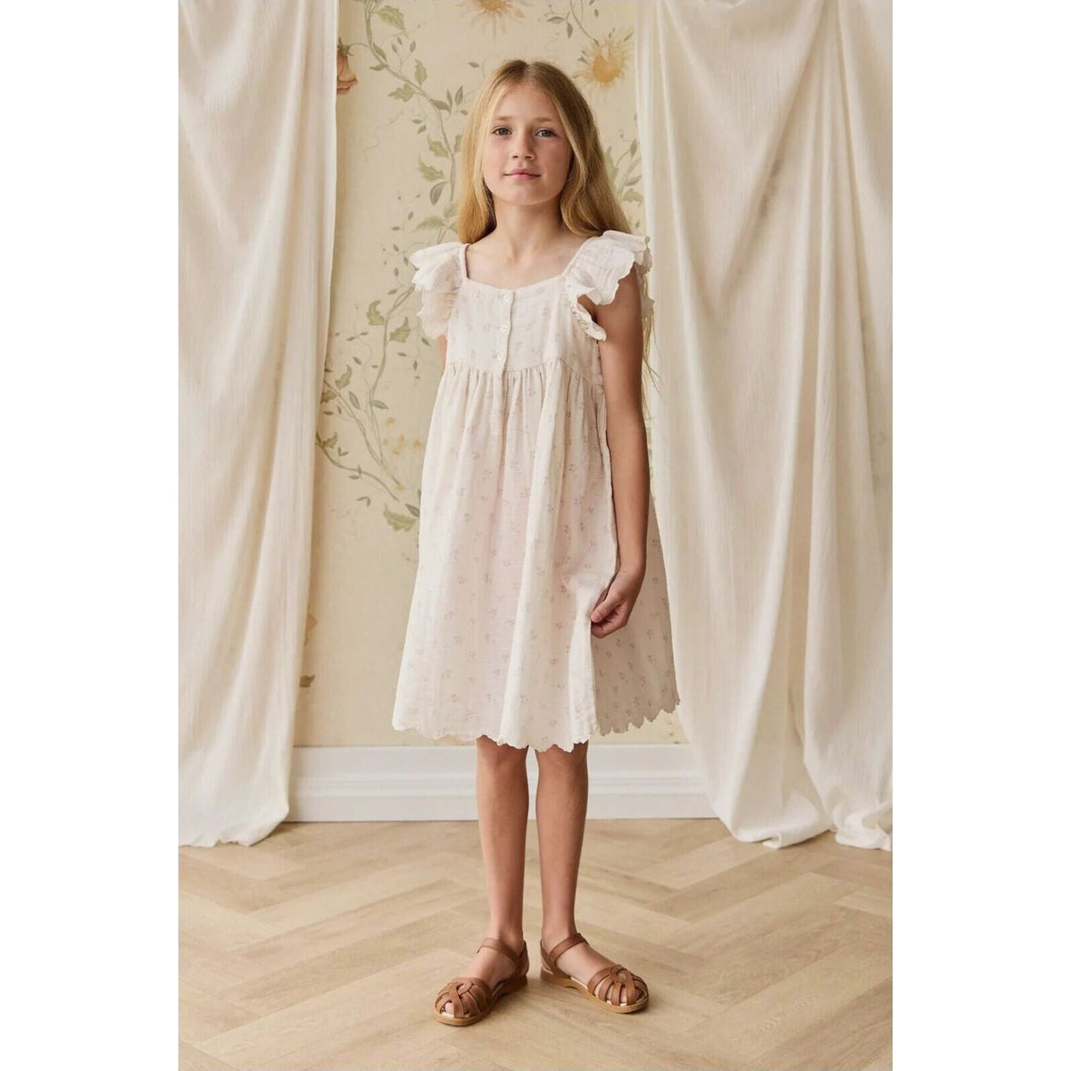 Jamie Kay Organic Cotton Muslin Annalise Dress | Aster & Ruby