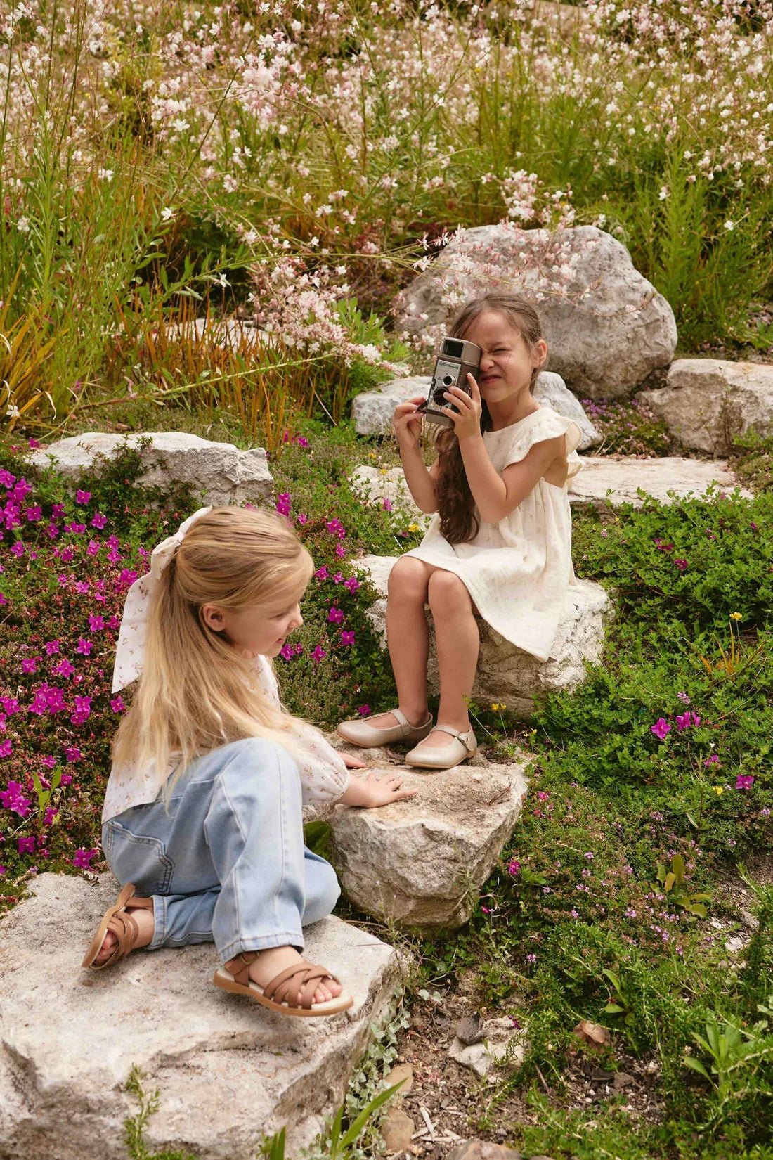 Organic Cotton Muslin Brielle Dress - Aster & Ruby