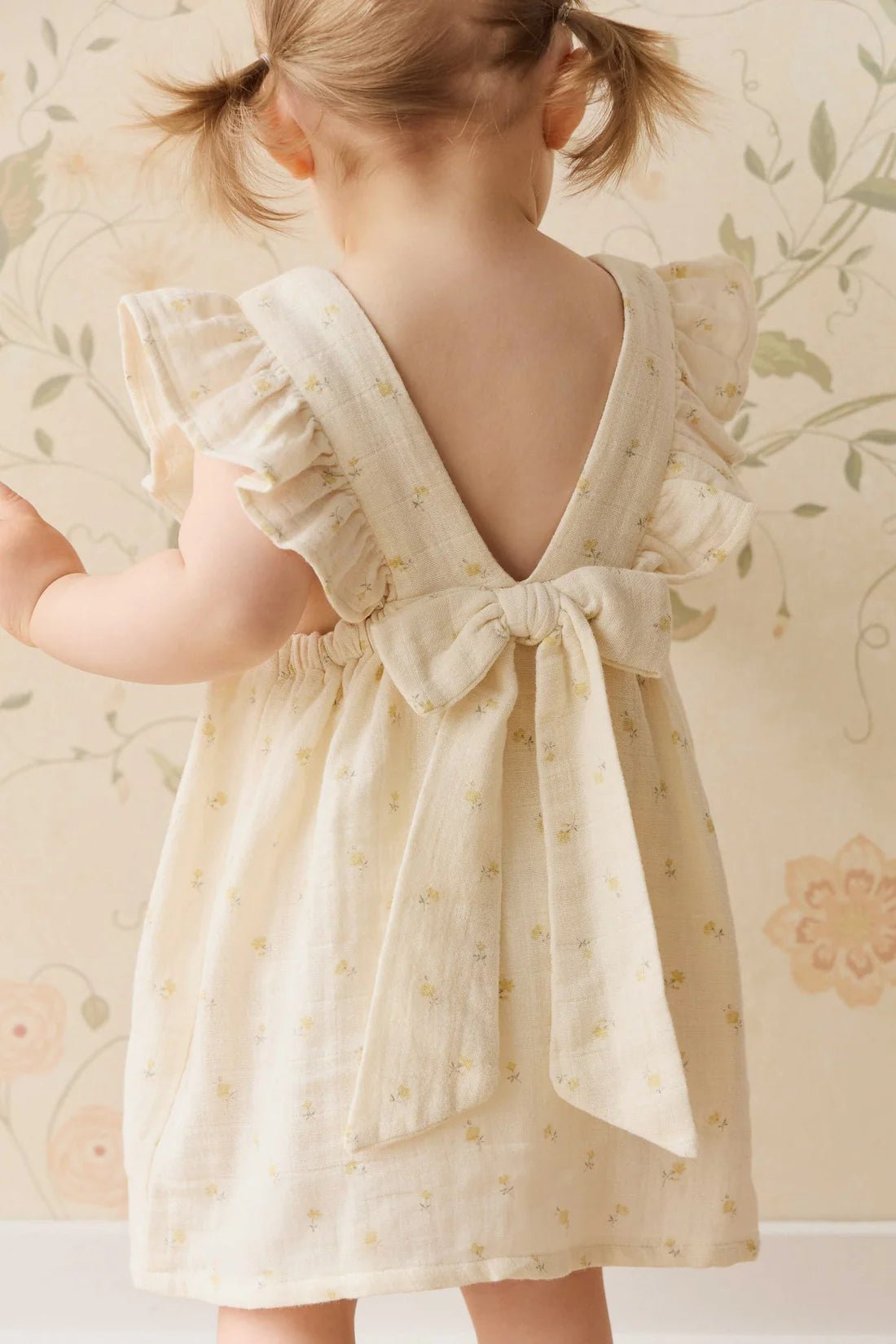 Organic Cotton Muslin Brielle Dress - Aster & Ruby