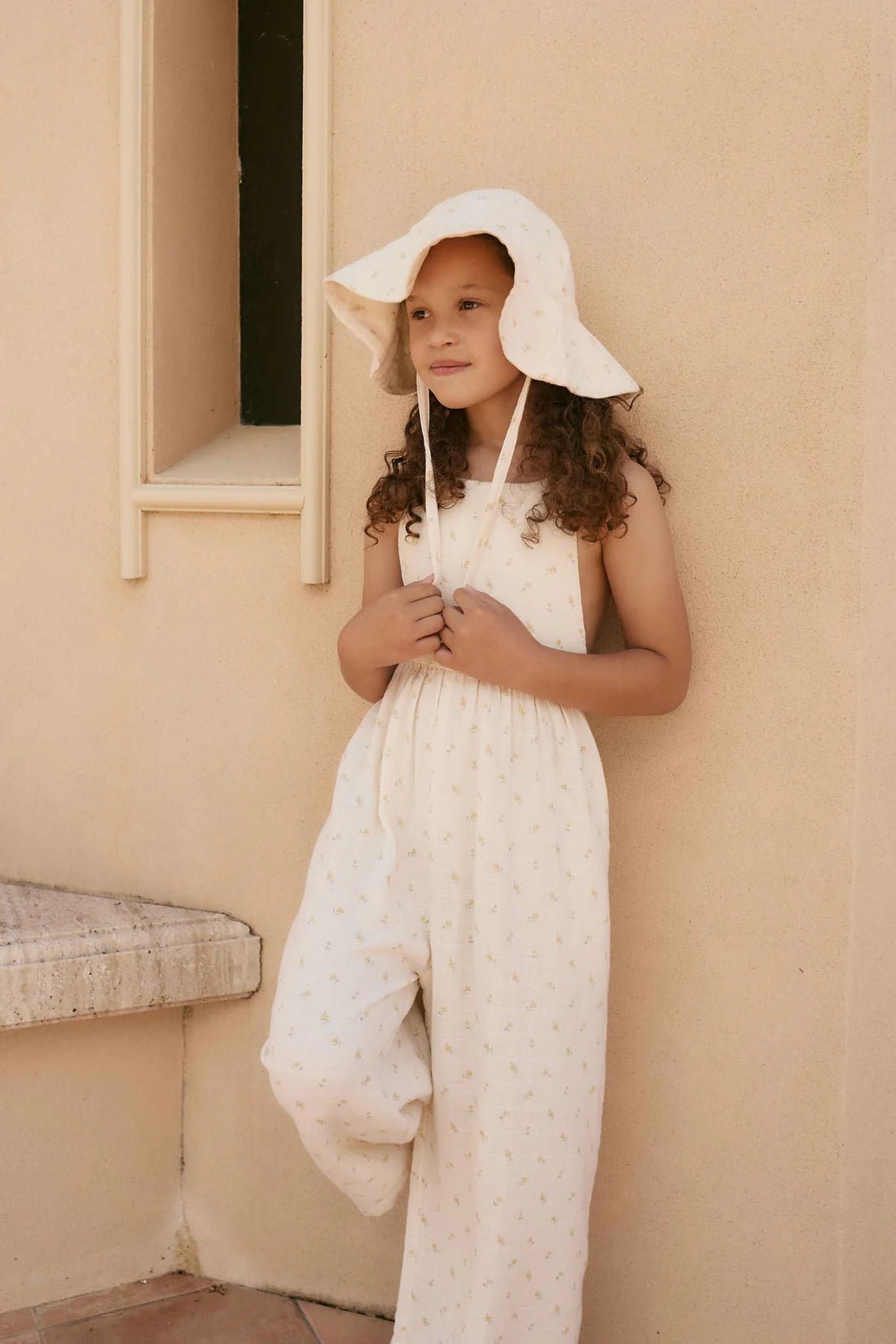 Organic Cotton Muslin Lana Jumpsuit - Aster & Ruby
