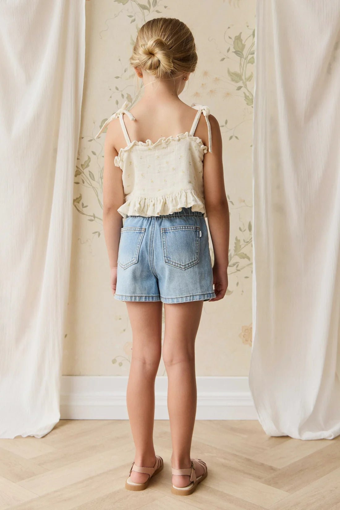 Organic Cotton Muslin Mirabel Top - Aster & Ruby