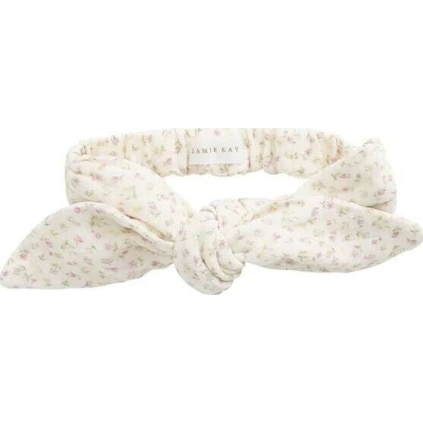 Organic Cotton Muslin Muslin Headband Pippa Pink – children's product by Jamie Kay | Aster & Ruby