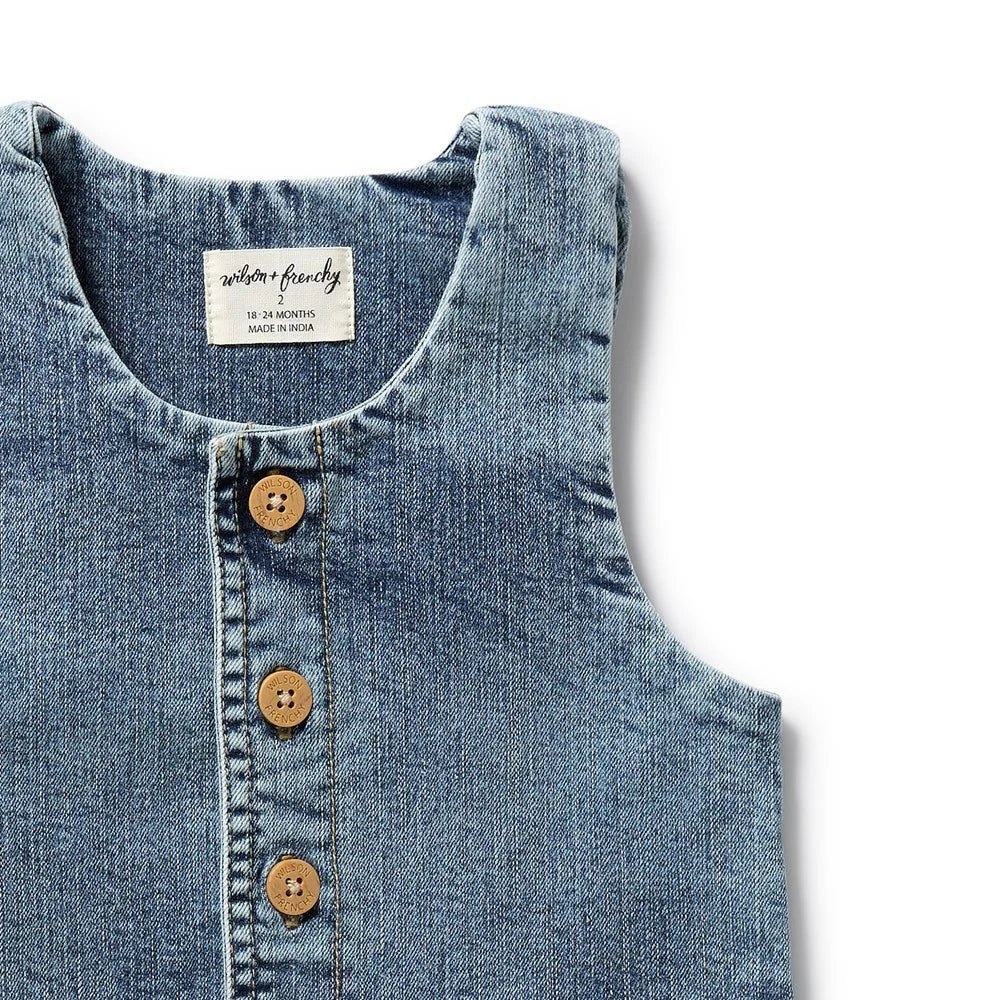 Wilson & Frenchy Organic Denim Dress | Aster & Ruby
