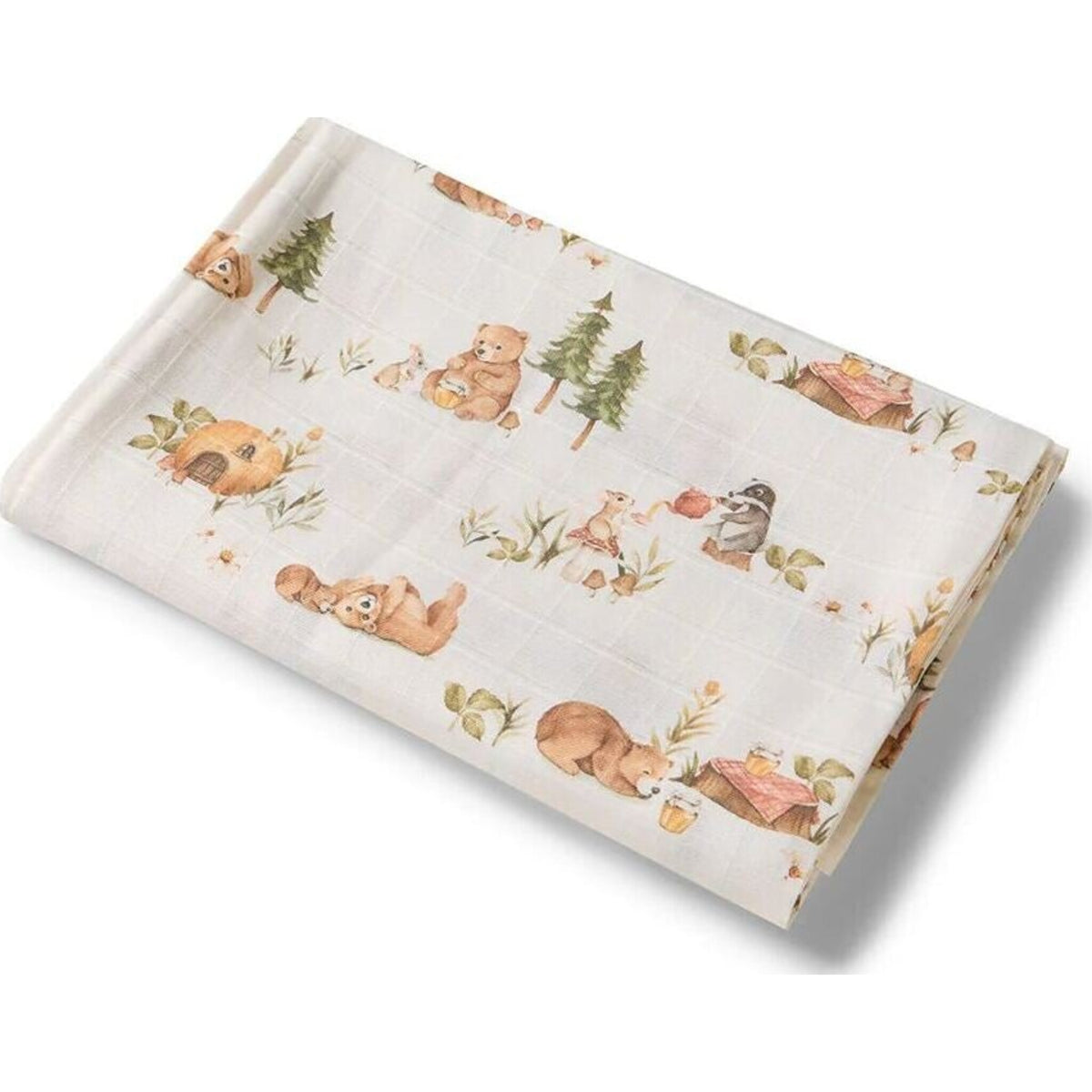 Snuggle Hunny Kids Organic Muslin Wrap Bears | Aster & Ruby