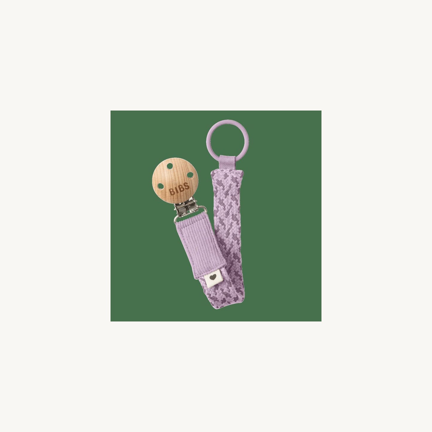 Pacifier Braid Dummy Clip – children's product by BIBS | Aster & Ruby