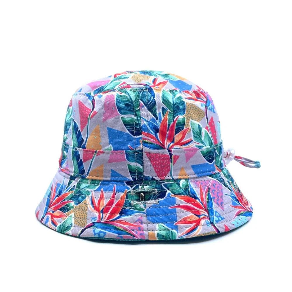 Paradise Reversible Bucket Hat - Aster & Ruby