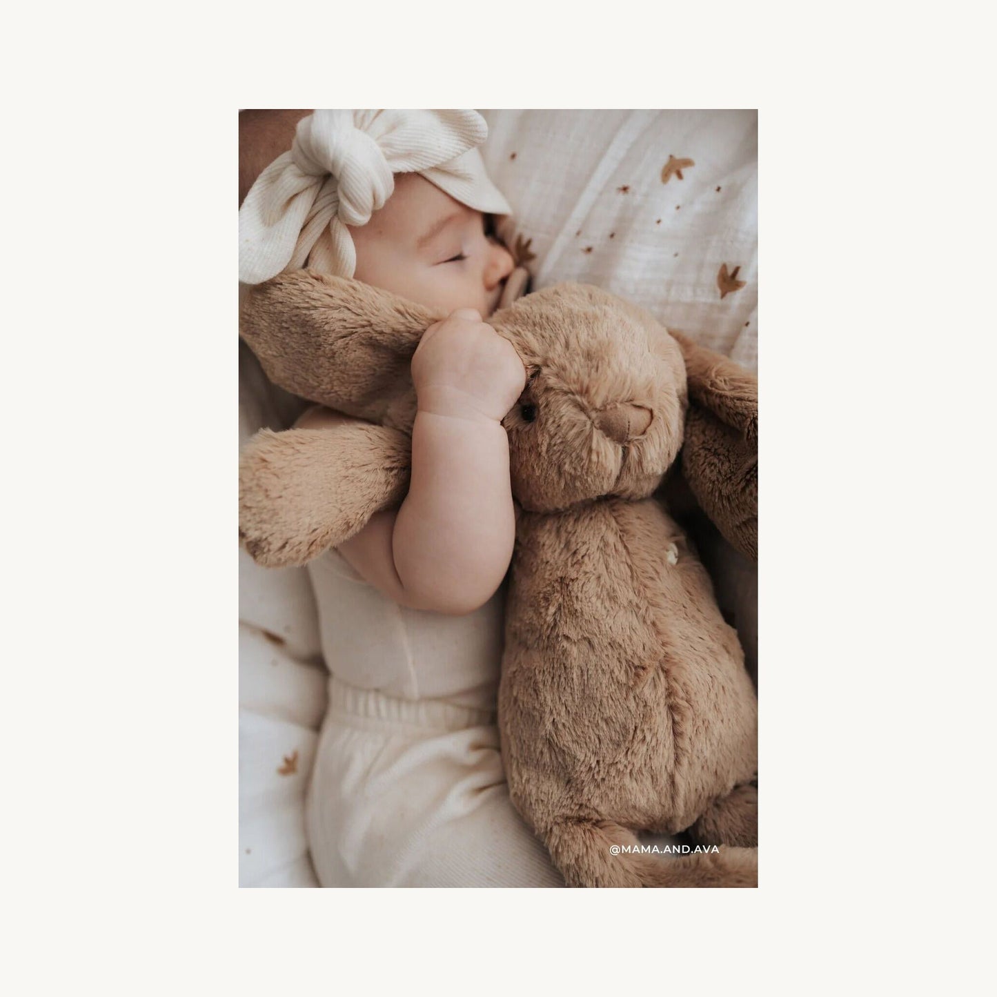 Penelope the Bunny Caramel – children's product by Jamie Kay | Aster & Ruby