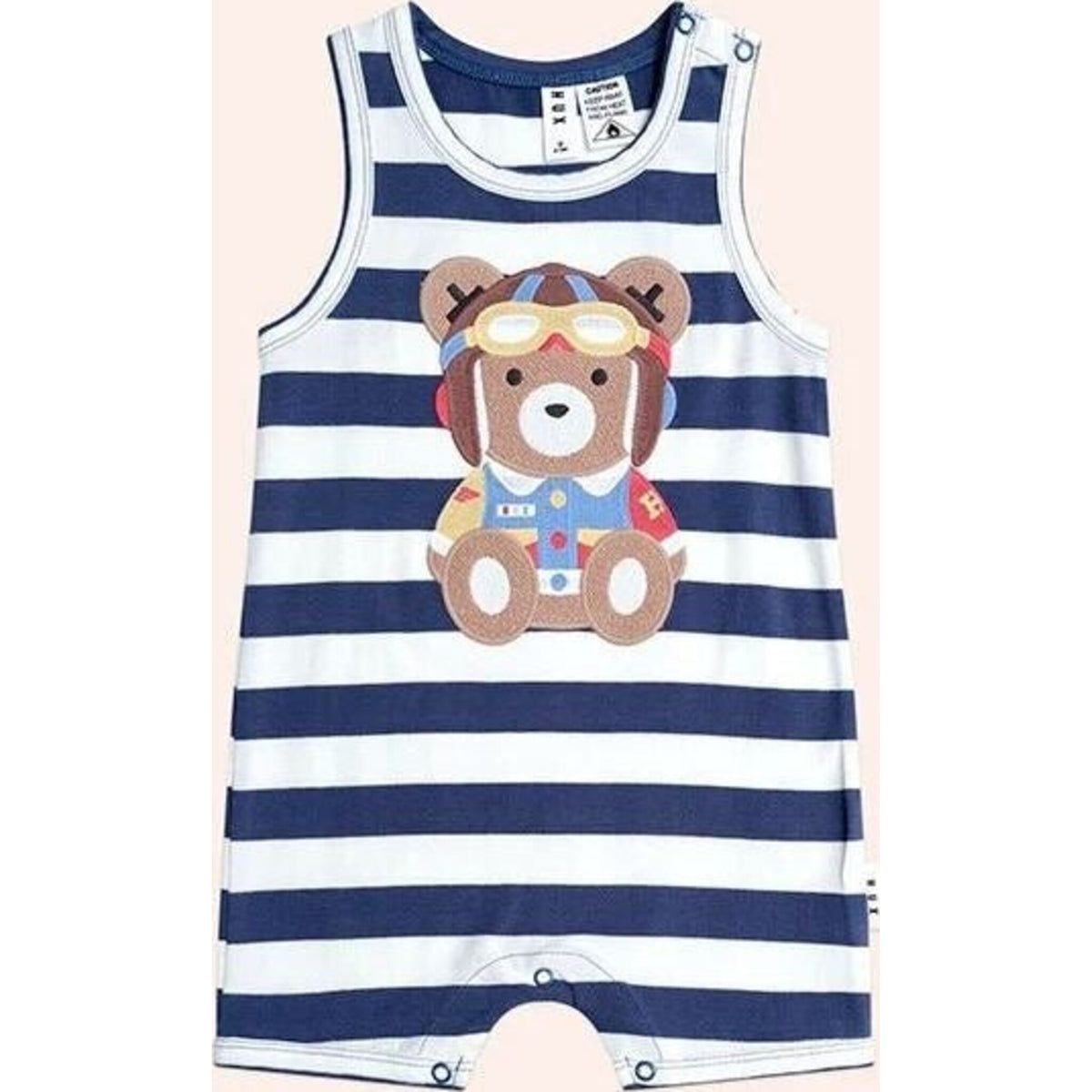 Huxbaby Pilot Huxbear Romper | Aster & Ruby