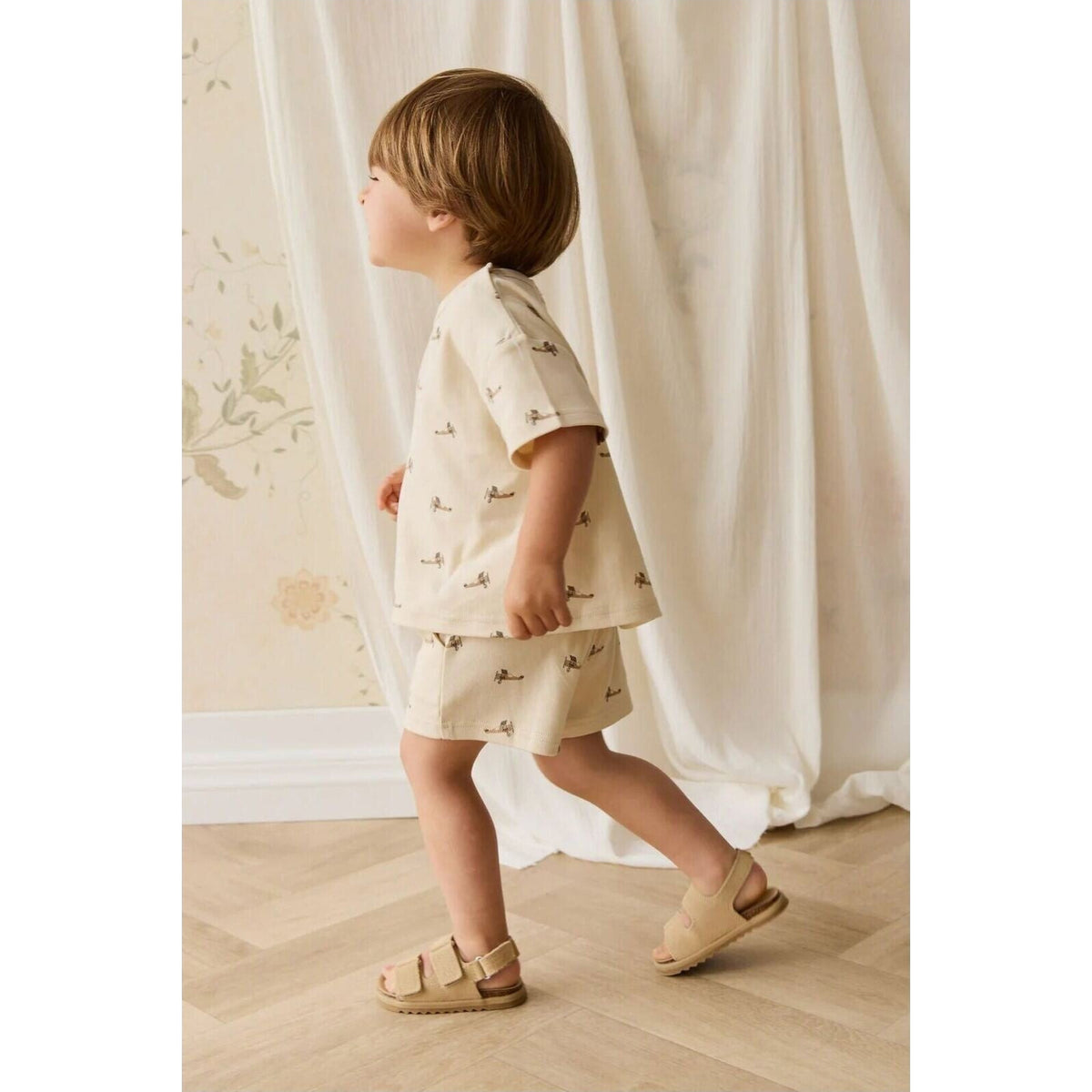 Jamie Kay Pima Cotton Wesley Short | Aster & Ruby