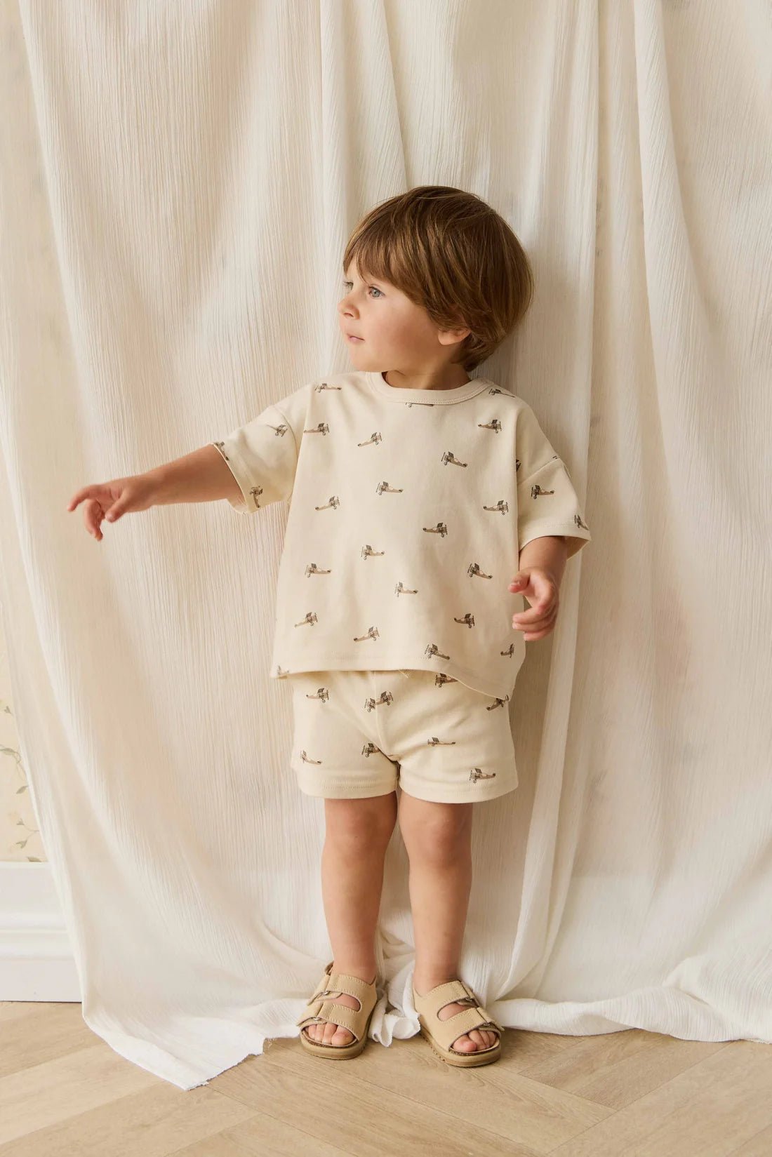 Pima Cotton Wesley Short - Aster & Ruby
