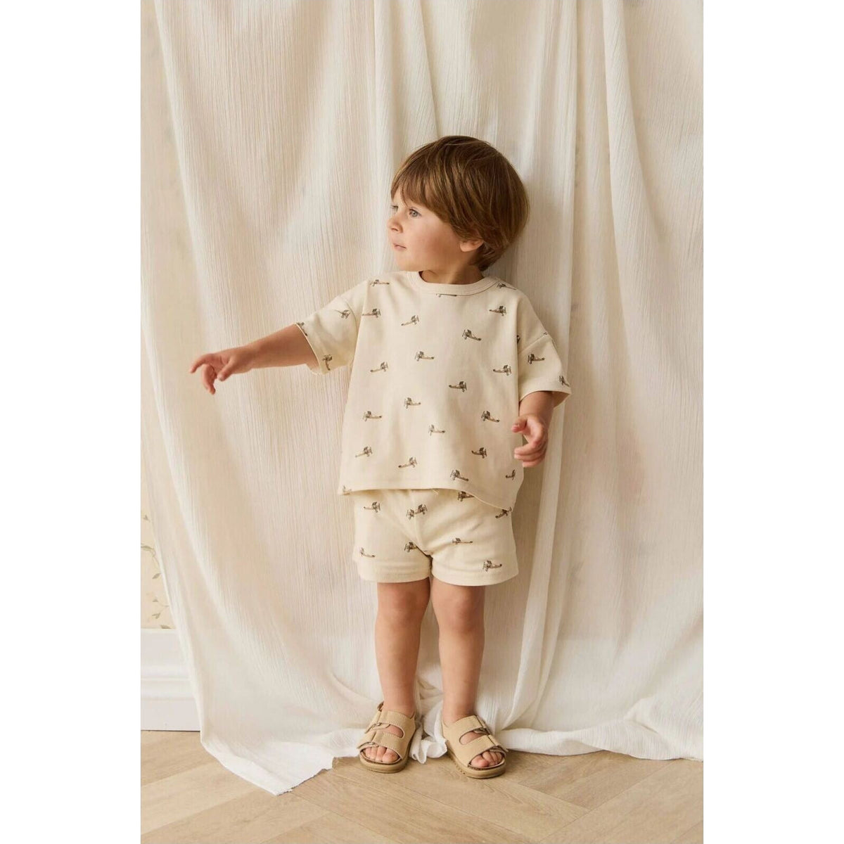 Jamie Kay Pima Cotton Wesley Short | Aster & Ruby