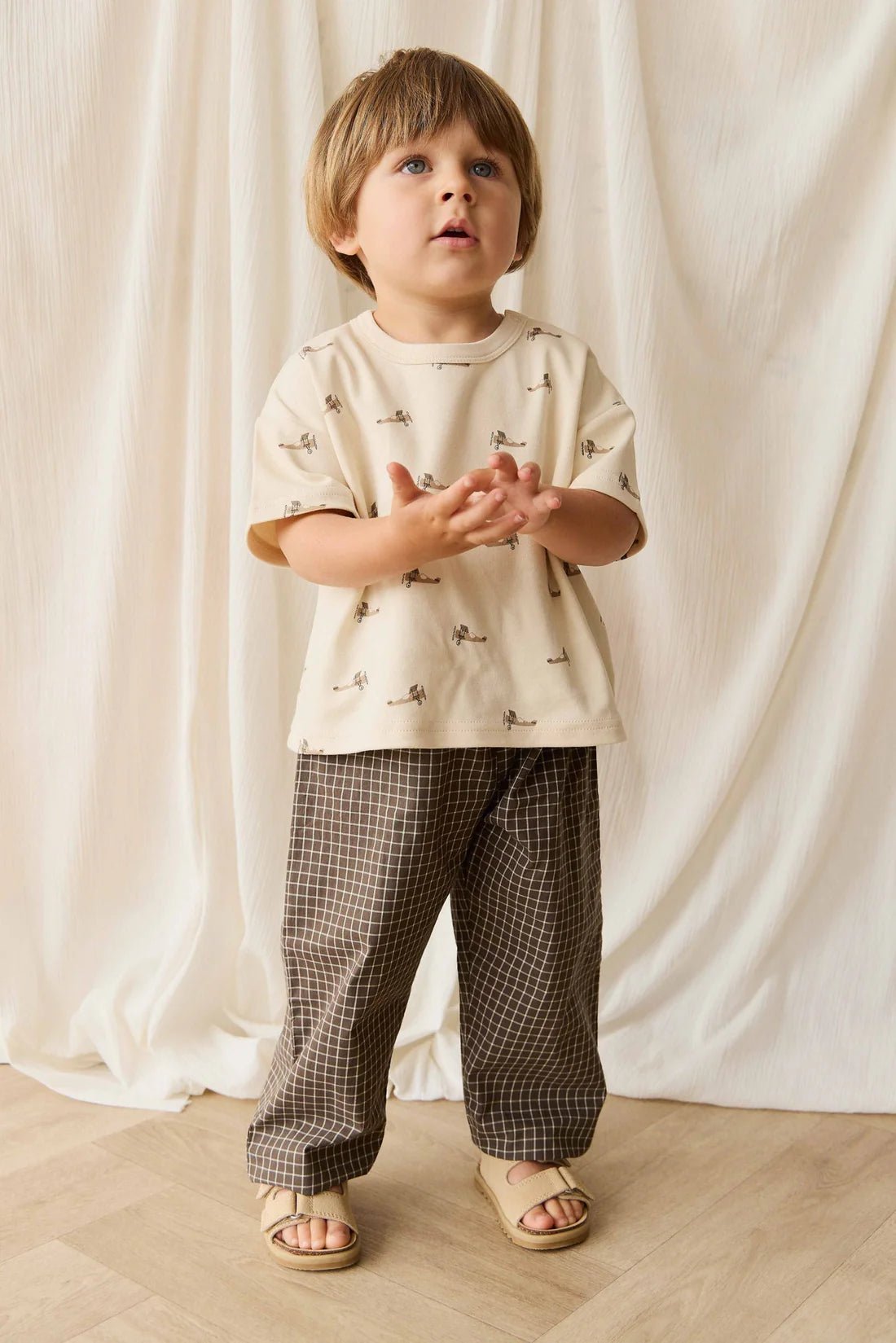 Pima Cotton Wesley Tee - Aster & Ruby