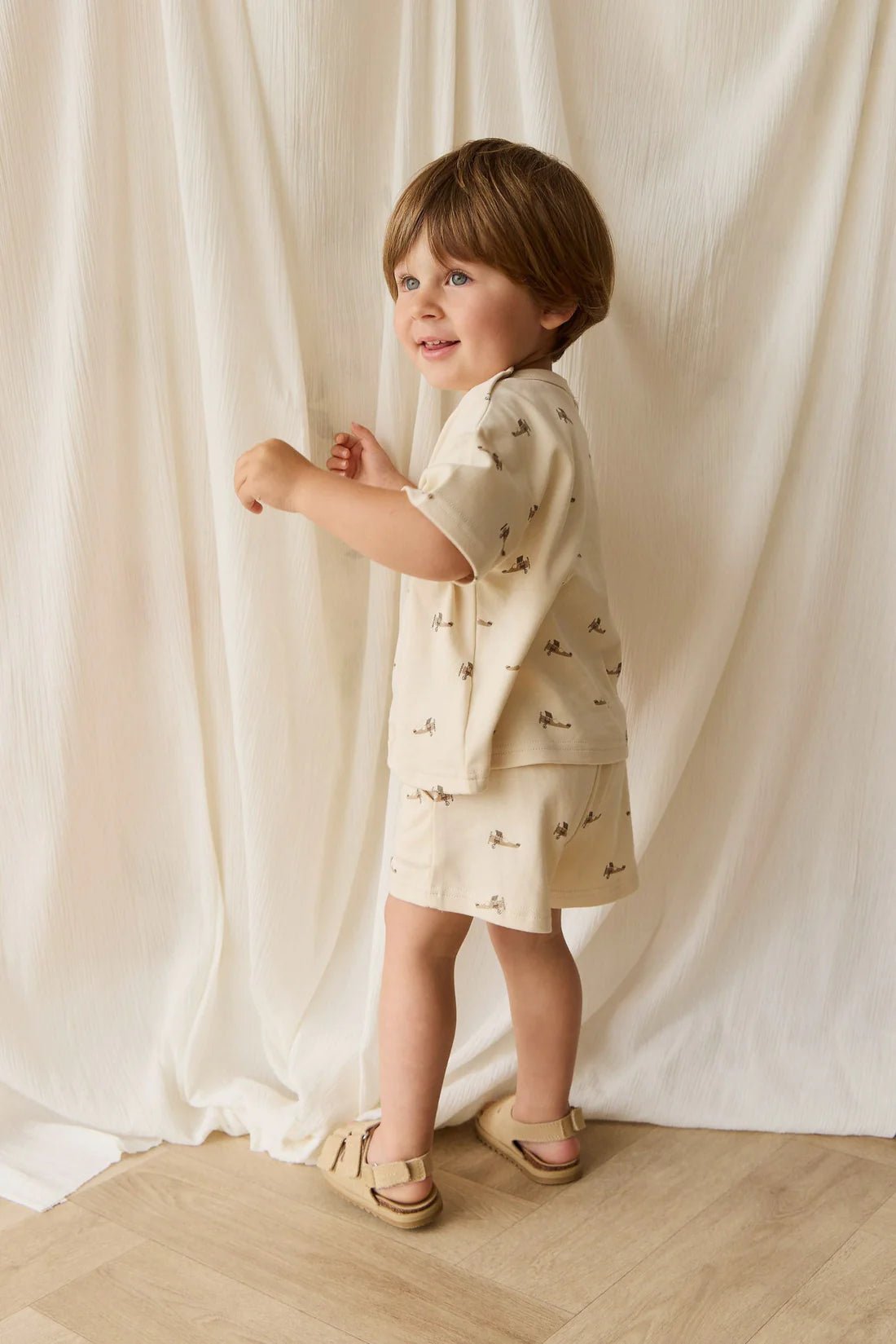 Pima Cotton Wesley Tee - Aster & Ruby
