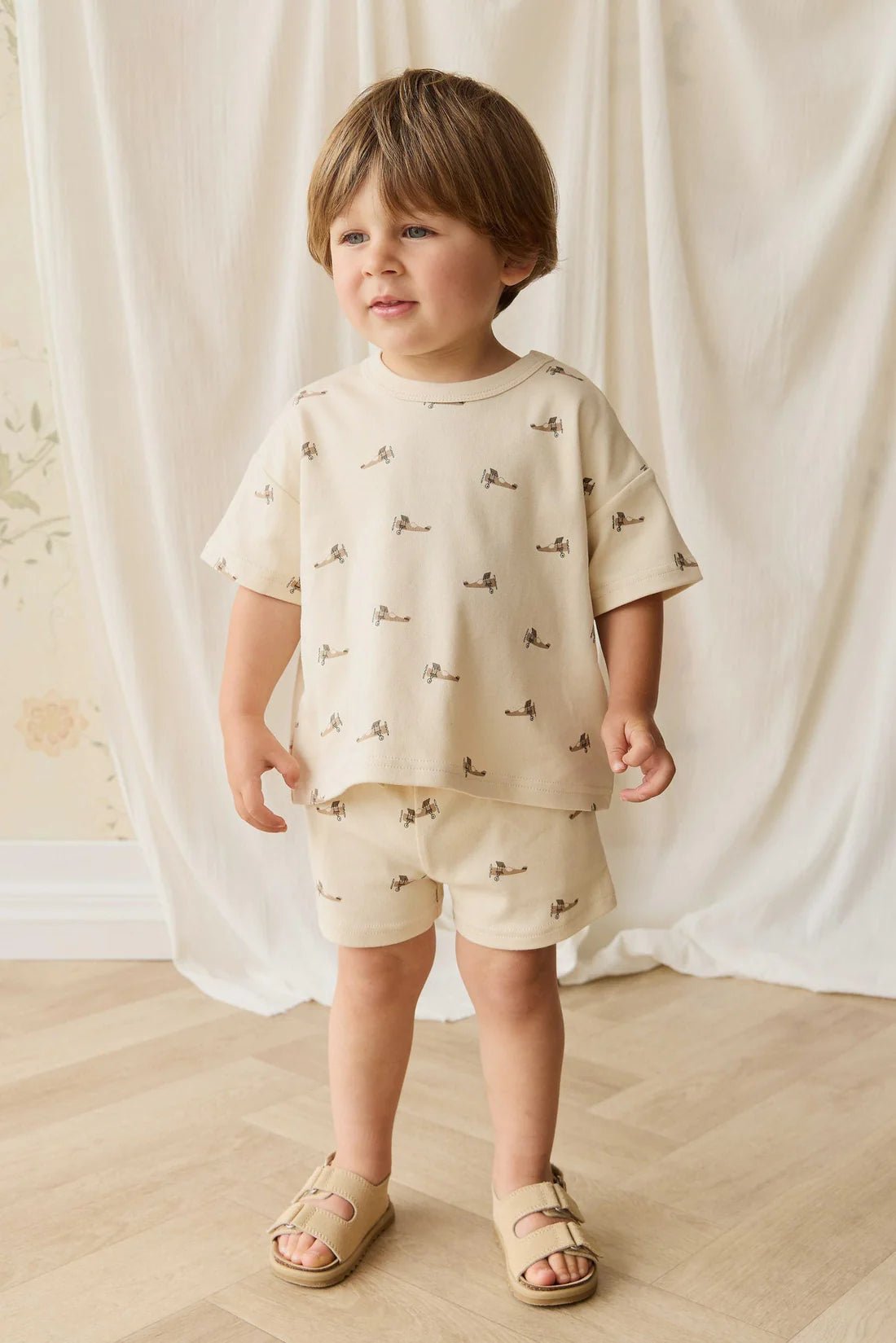 Pima Cotton Wesley Tee - Aster & Ruby