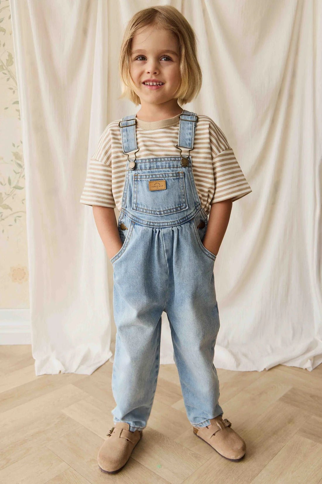 Pima Cotton Wesley Tee - Aster & Ruby