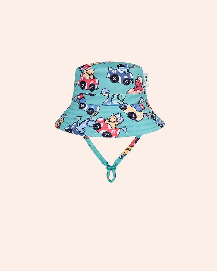 Racer Dino Swim Hat - Aster & Ruby