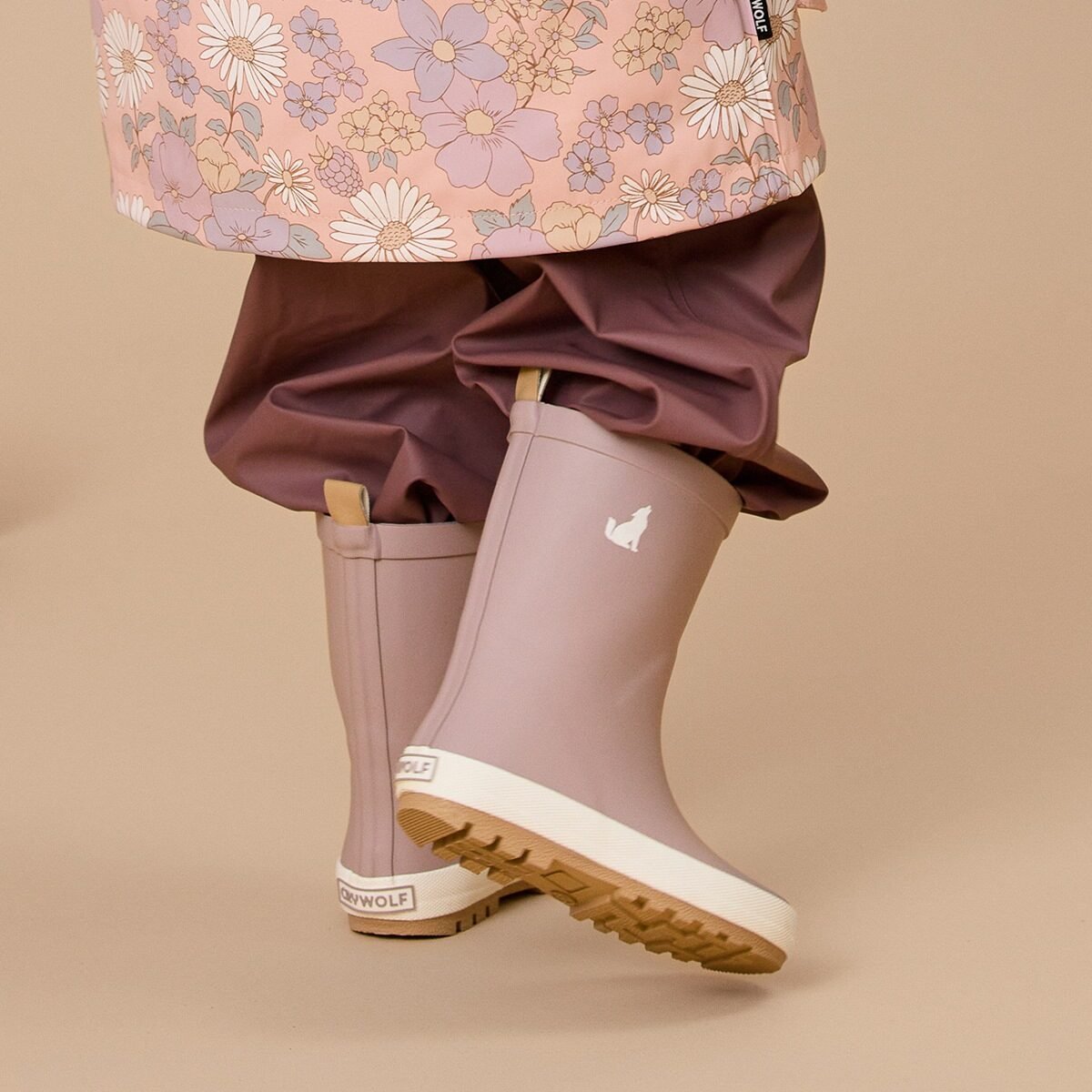 Rain Boots Dusty Pink - Aster & Ruby