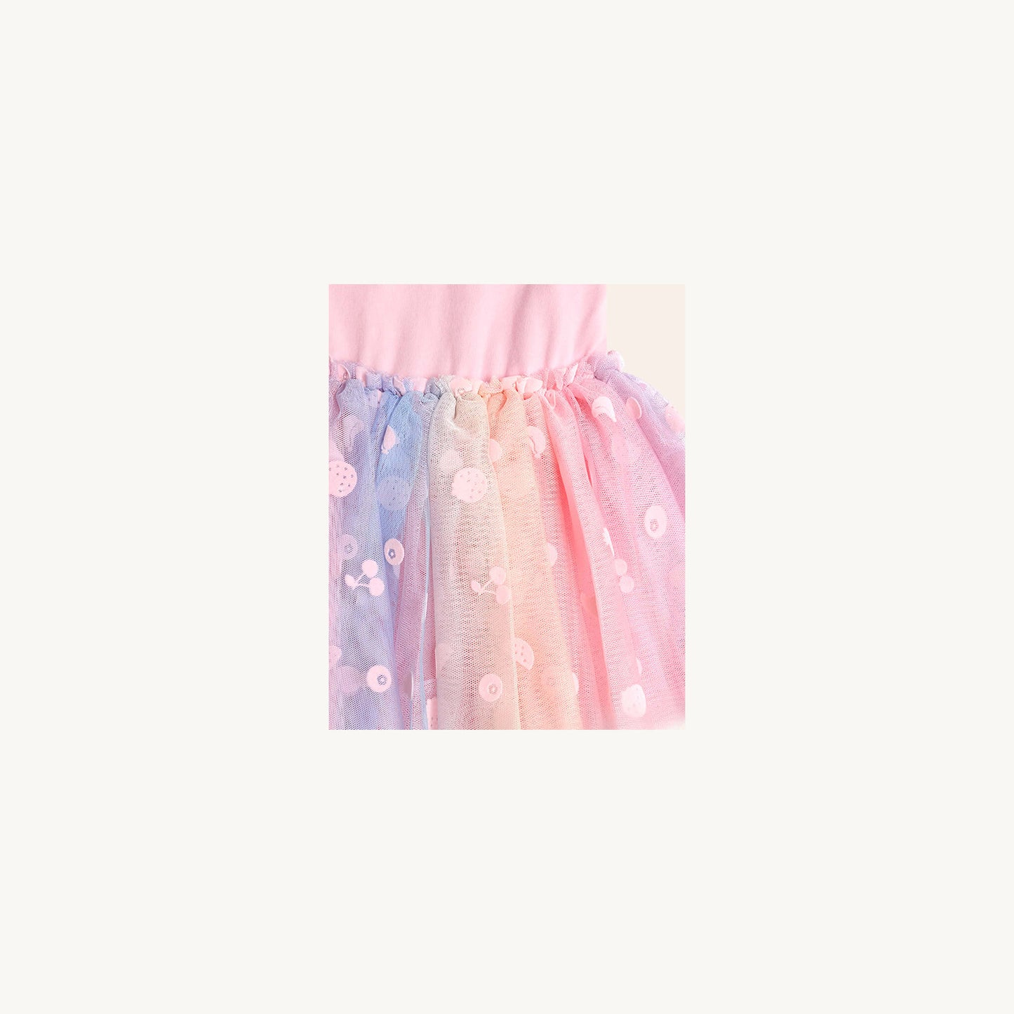 Rainbow Unicorn Tulle Dress – children's product by Huxbaby | Aster & Ruby