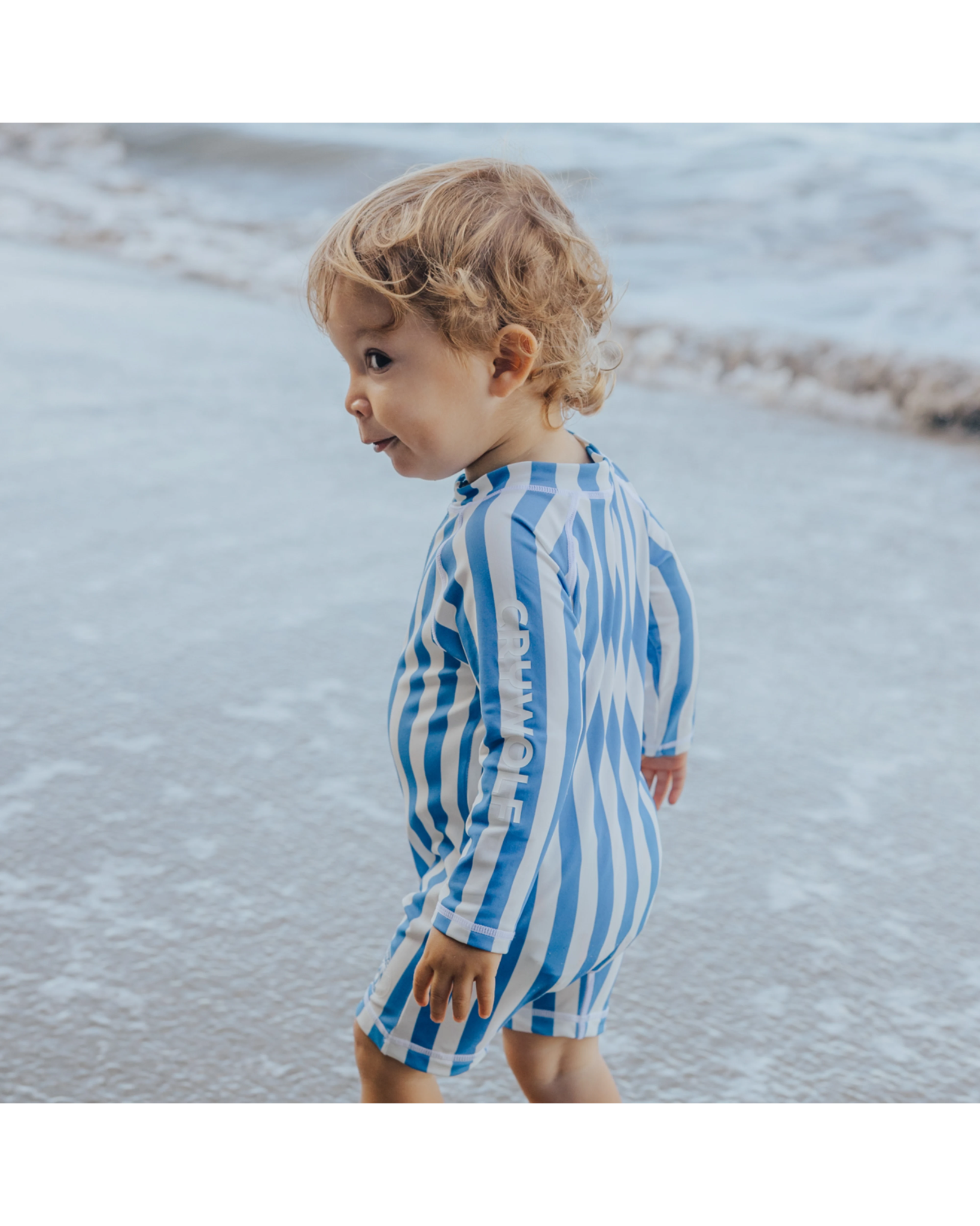 Rash Suit Deep Sea Stripe - Aster & Ruby