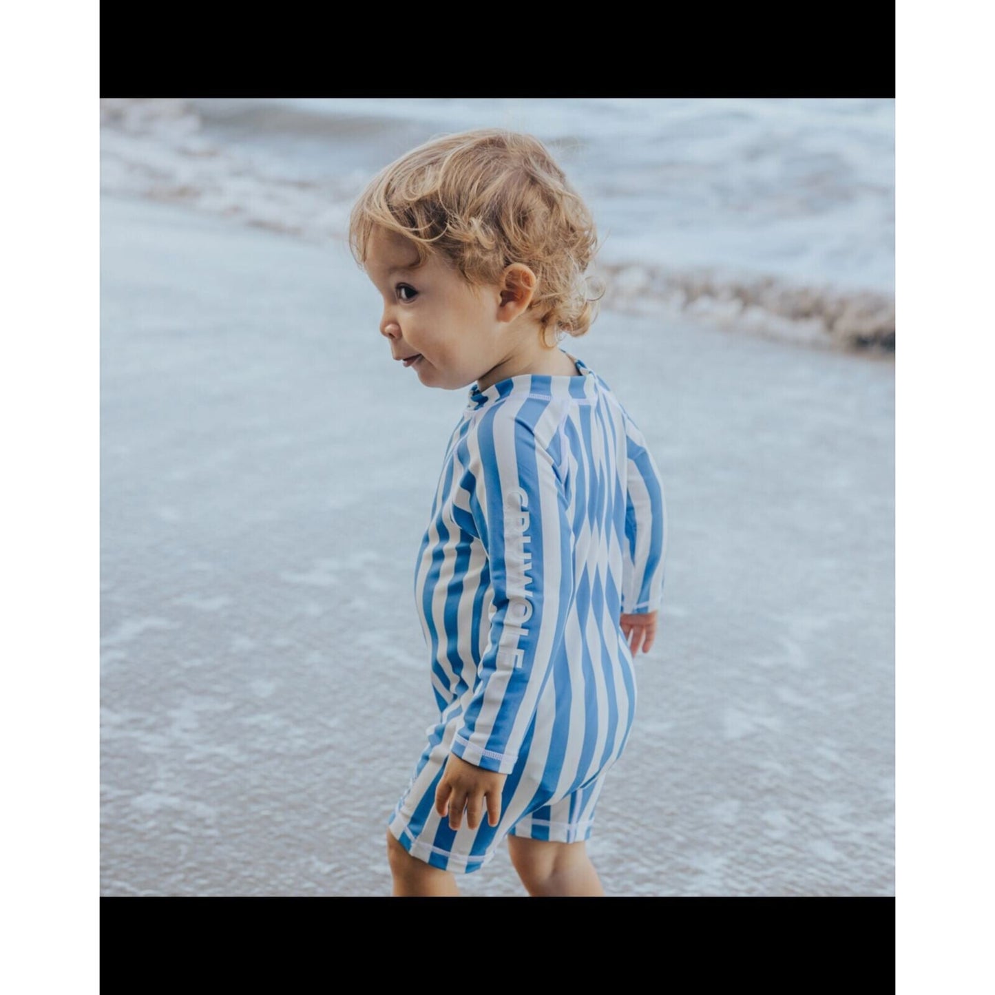 Rash Suit Deep Sea Stripe β children's product by Crywolf | Aster & Ruby