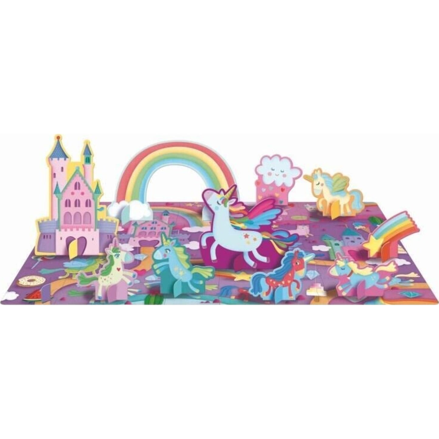 Read & Learn With Unicorns 3D Puzzle & Book Set – children's product by Sassi | Aster & Ruby