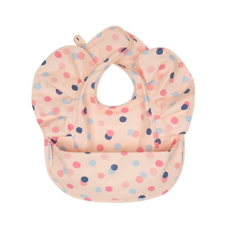 Recycled Frills Bib Confetti – Aster & Ruby